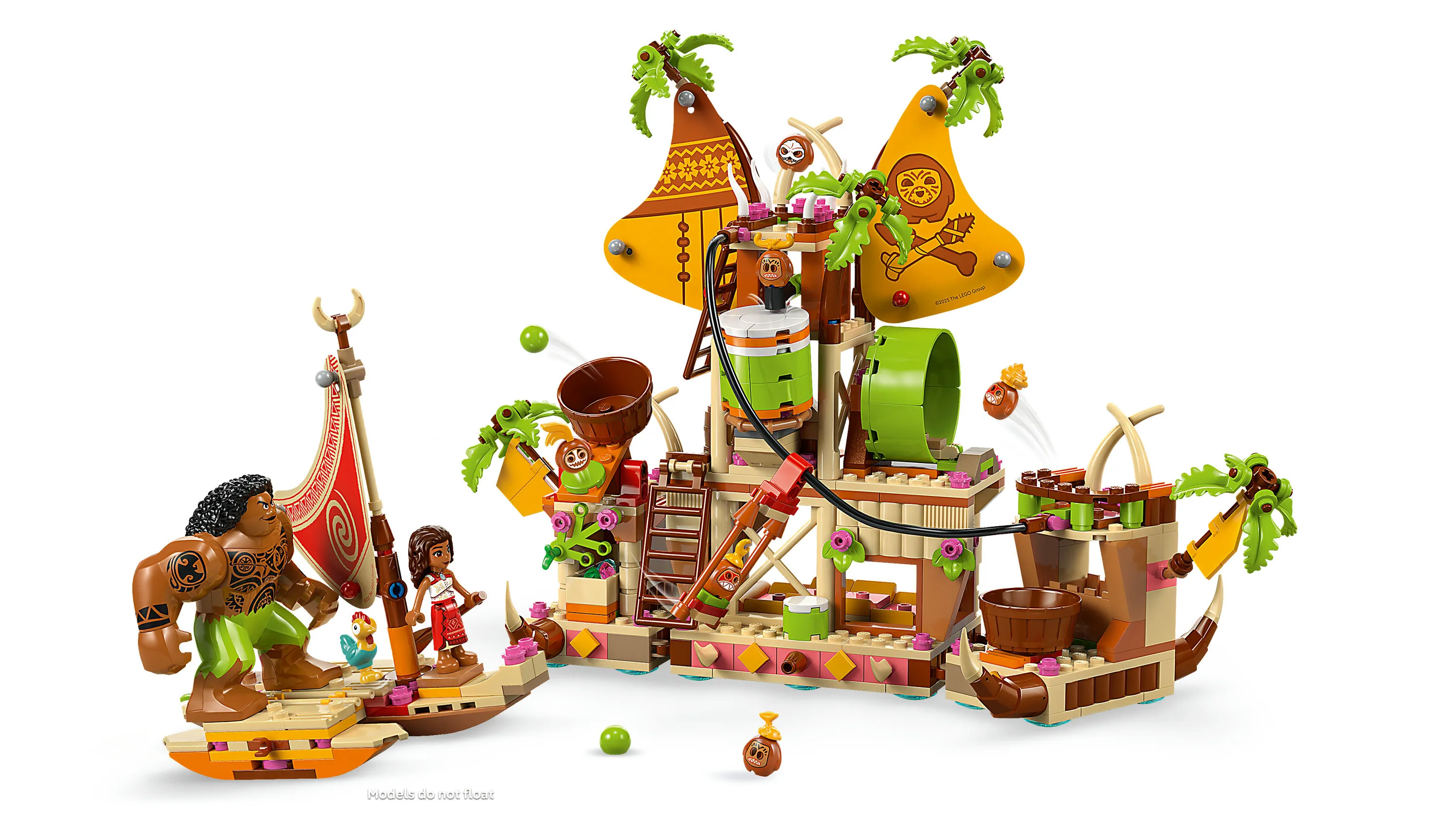 LEGO Disney Vaiana Kakamora Ship 43258