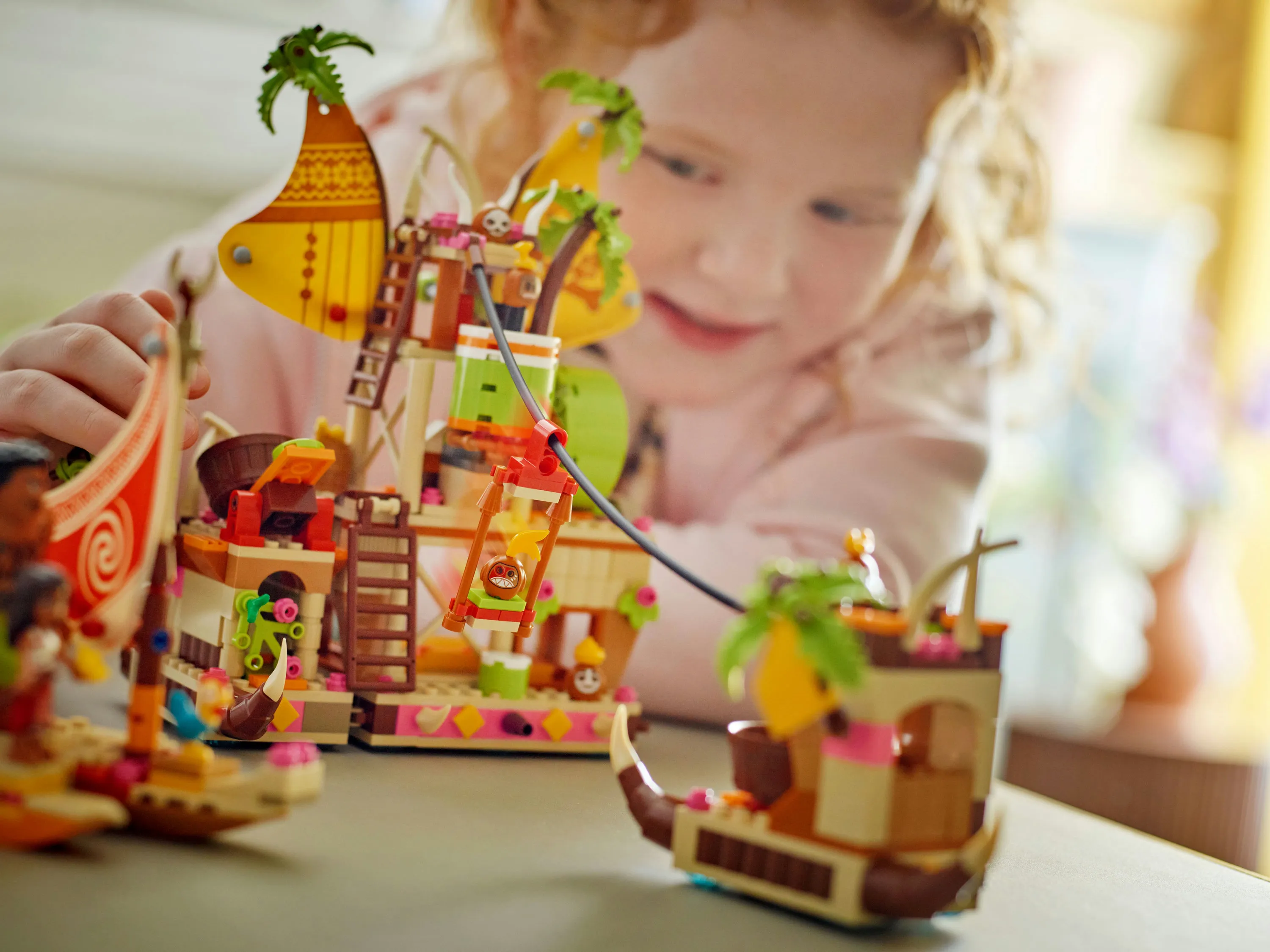 LEGO Disney Vaiana Kakamora Ship 43258