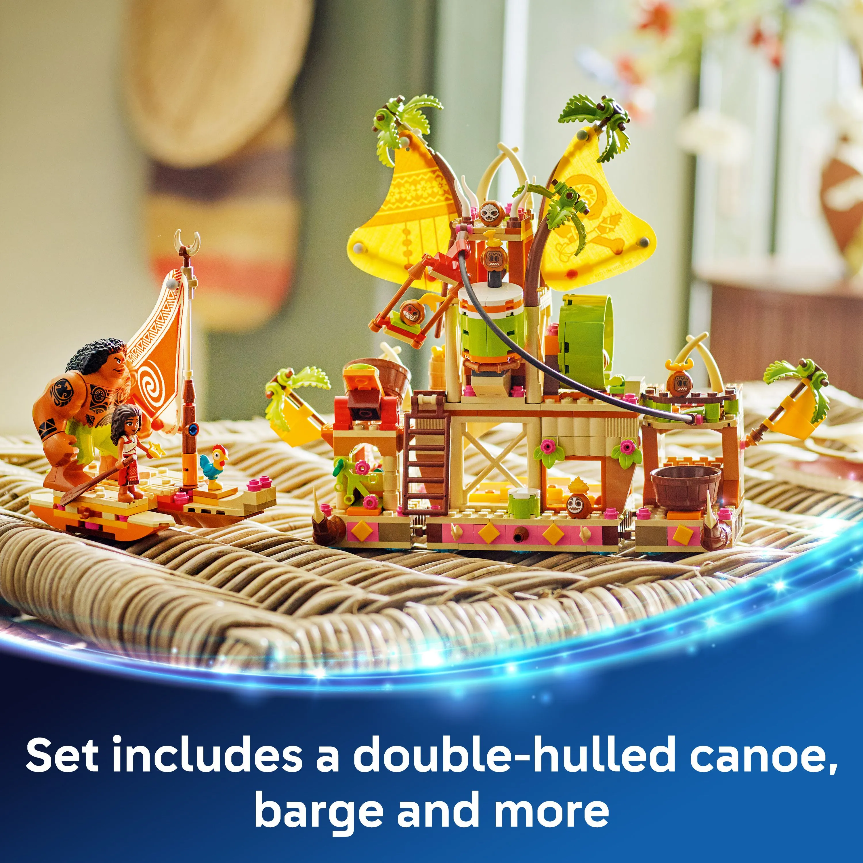 LEGO Disney Vaiana Kakamora Ship 43258