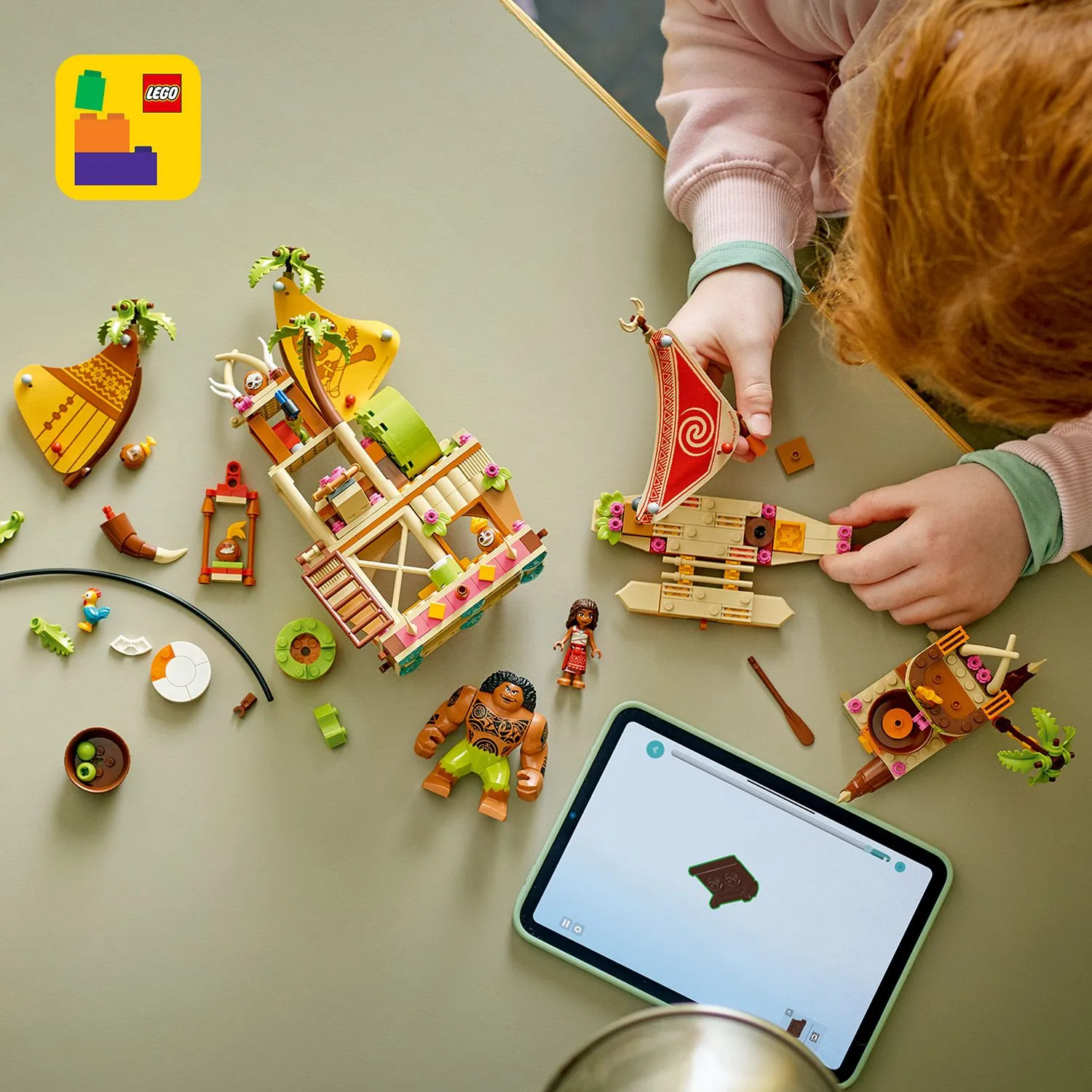 LEGO Disney Vaiana Kakamora Ship 43258