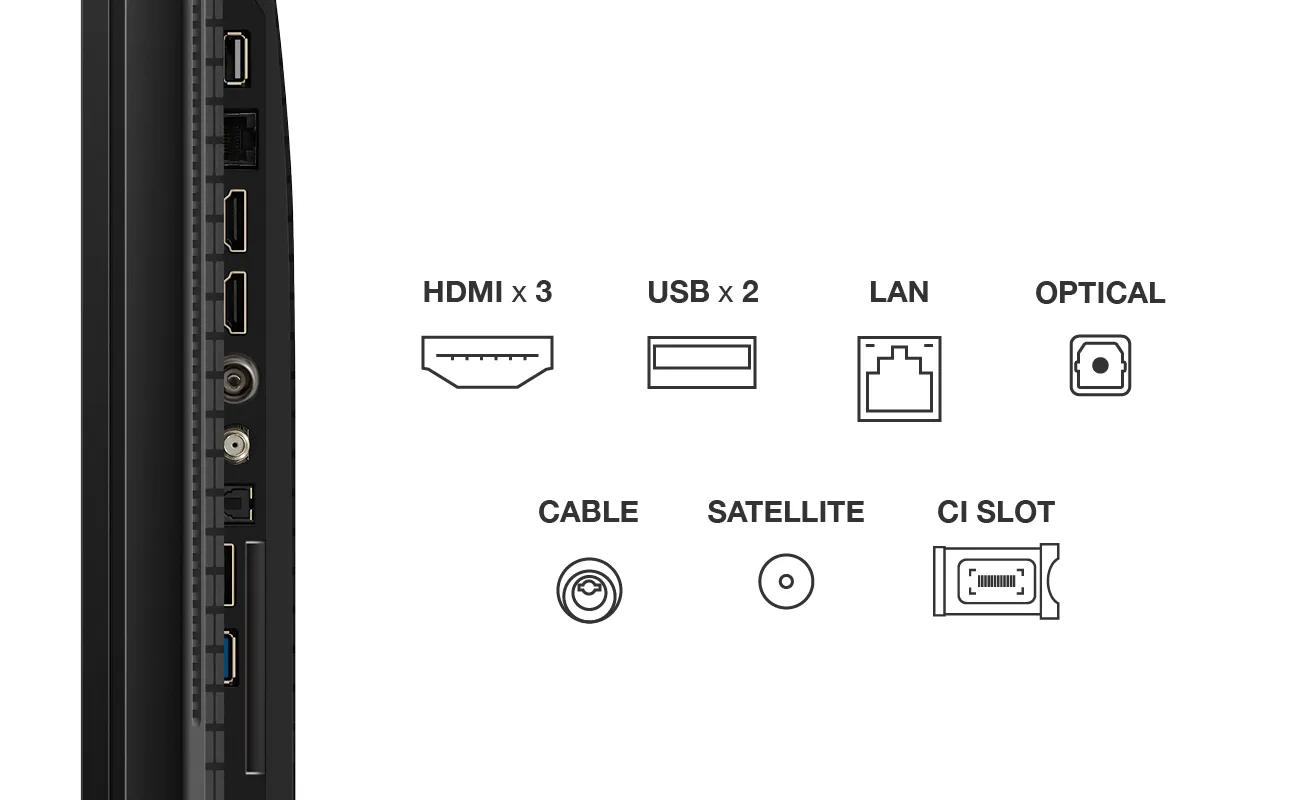 TCL P79K 43P79K 43" 4K QLED Google TV, 60 Hz, Dolby Vision, HDR10+, metallic