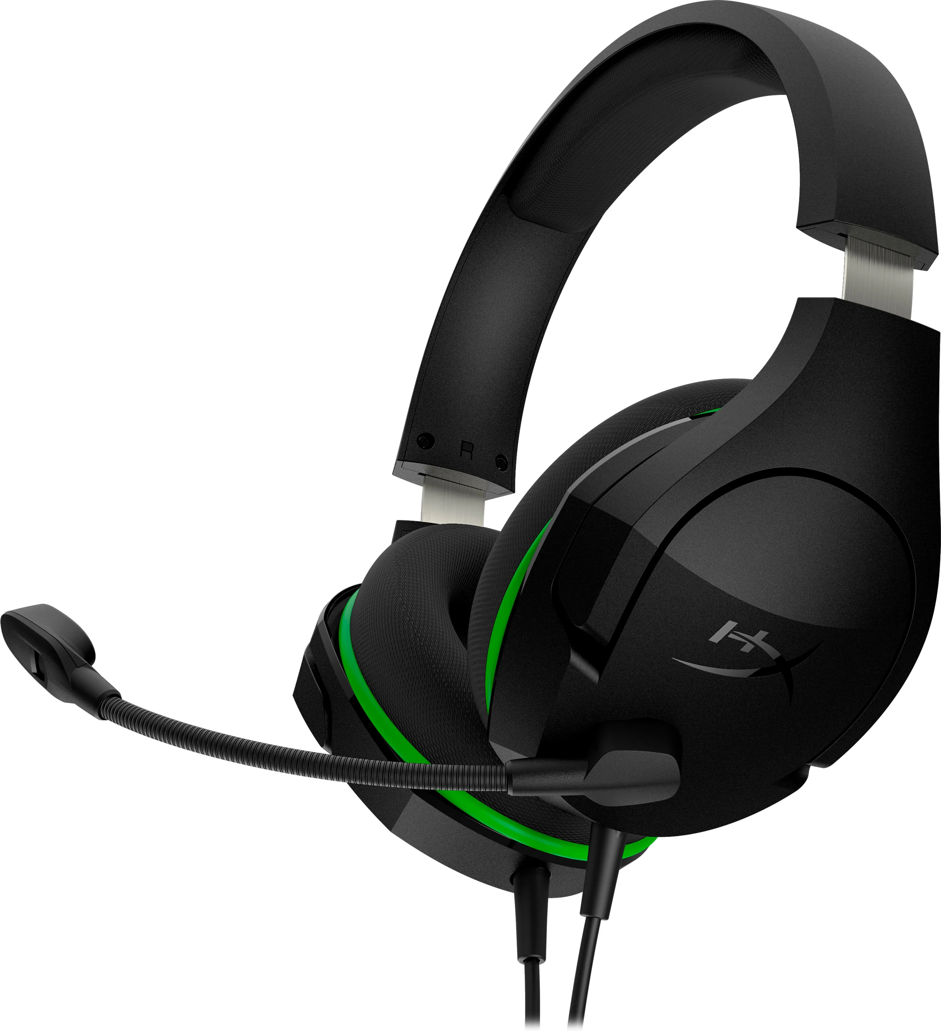 HyperX CloudX Stinger Core -pelikuulokkeet mikrofonilla, musta/vihreä