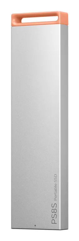 Lenovo PS8S 2TB External SSD with USB 3.2 Gen 2 (USB-C), Grey