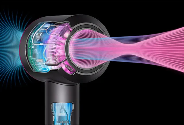 Dyson Supersonic HD07 - hair dryer, fuchsia