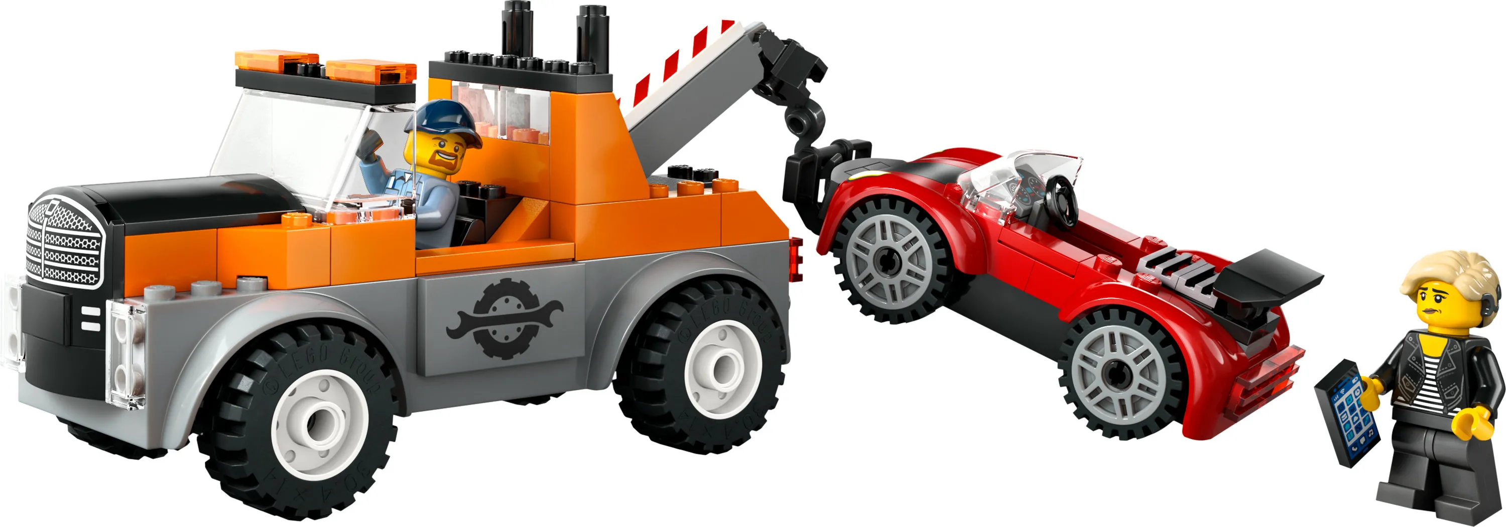 LEGO City Tow Truck and Sports Car Repair Shop 60435