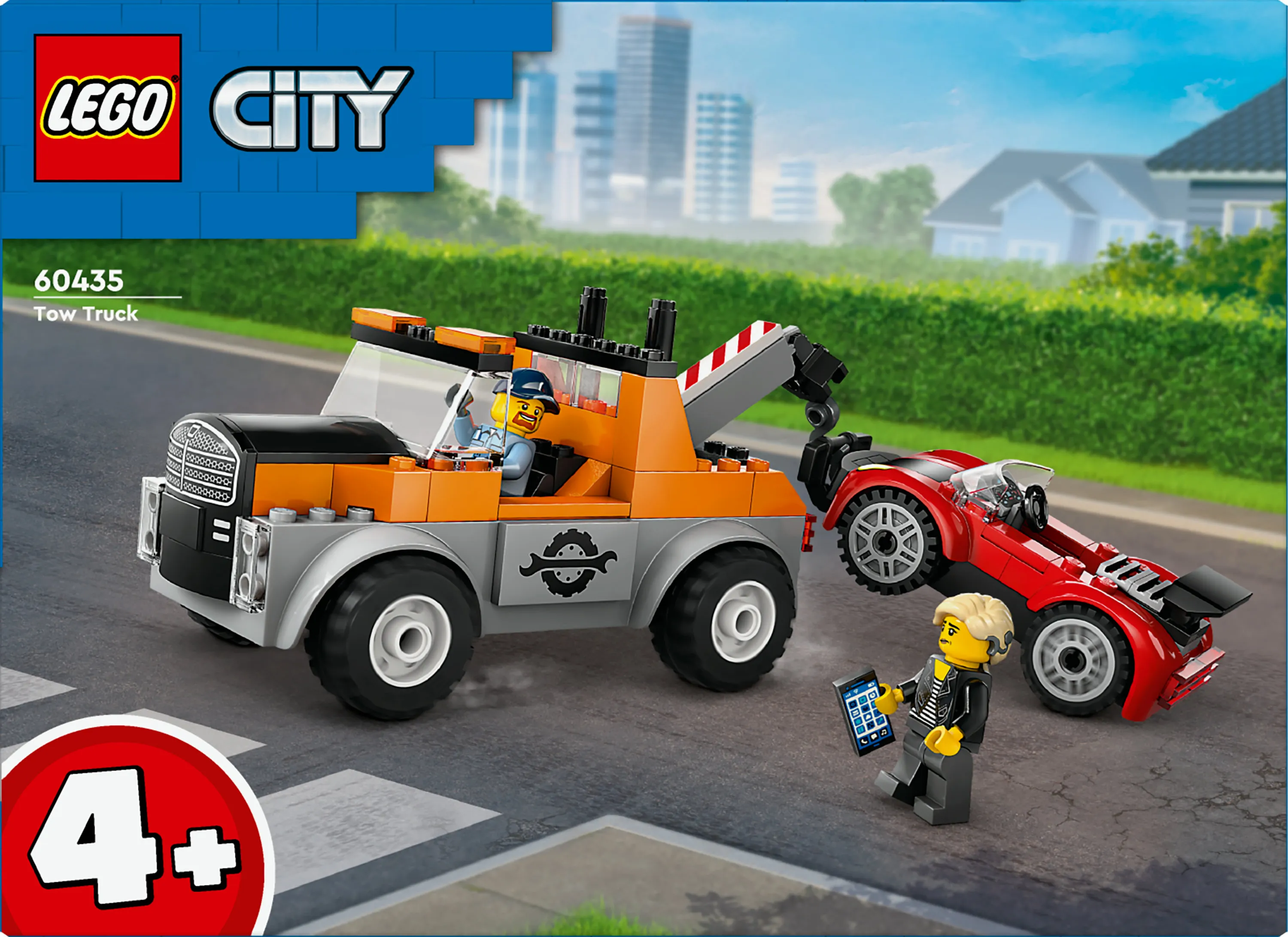 LEGO City Tow Truck and Sports Car Repair Shop 60435