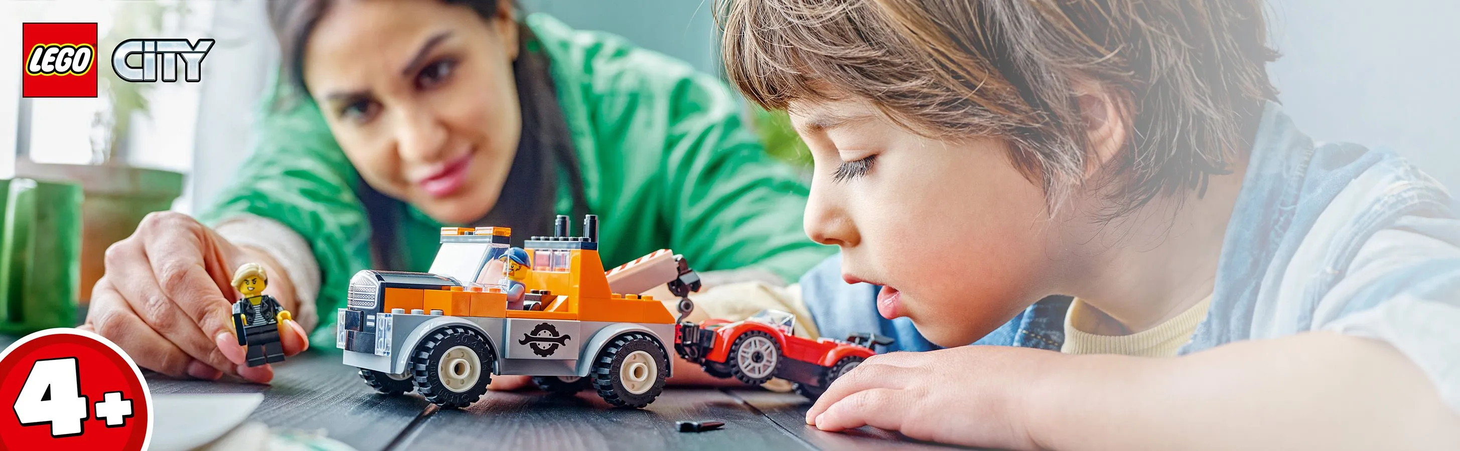 LEGO City Tow Truck and Sports Car Repair Shop 60435