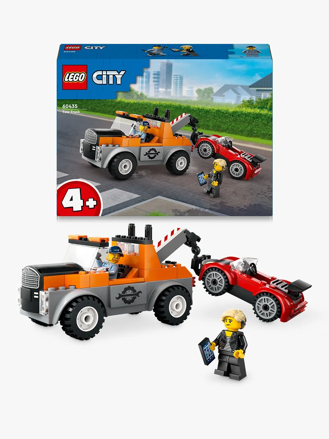 LEGO City Tow Truck and Sports Car Repair Shop 60435