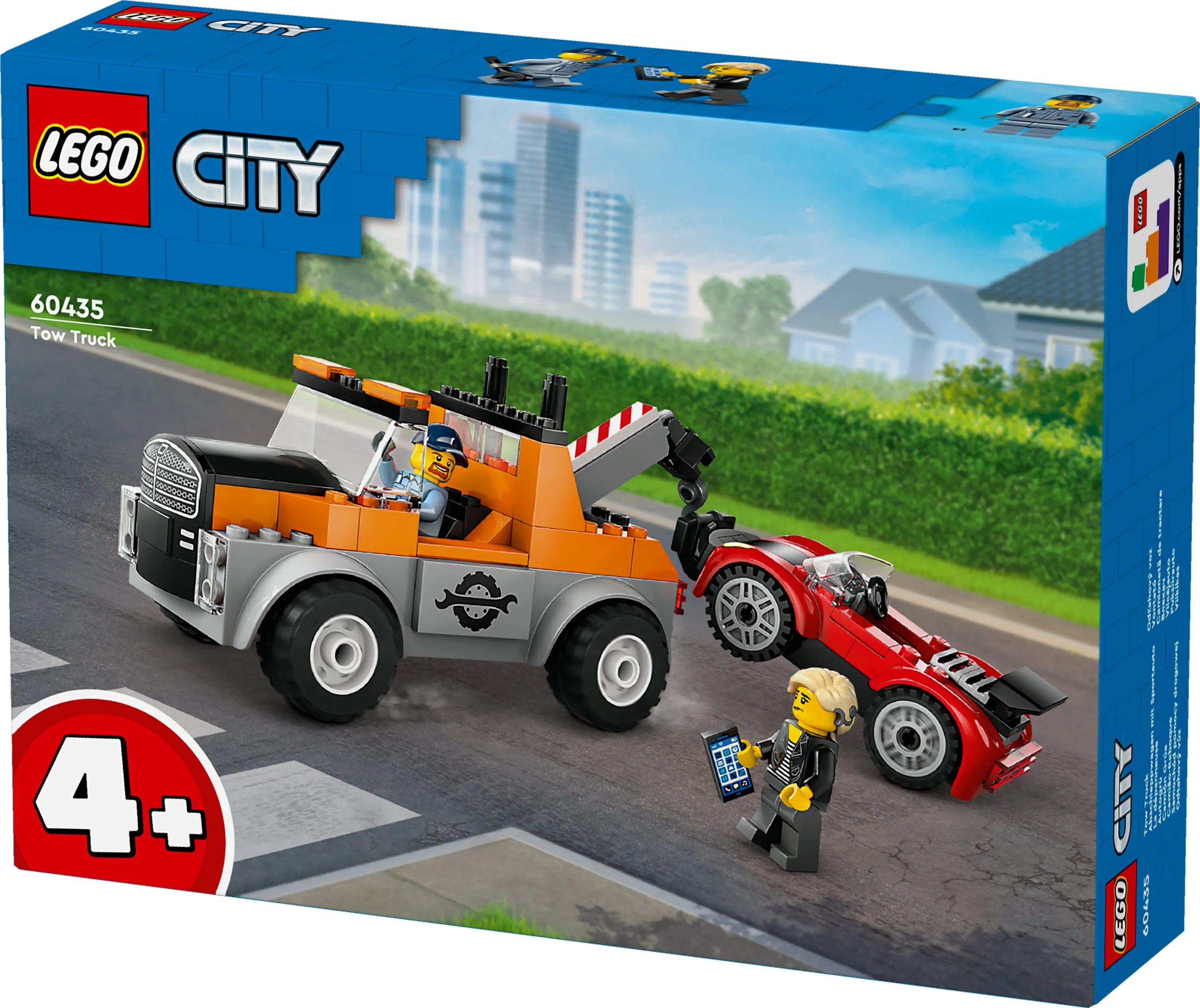 LEGO City Tow Truck and Sports Car Repair Shop 60435