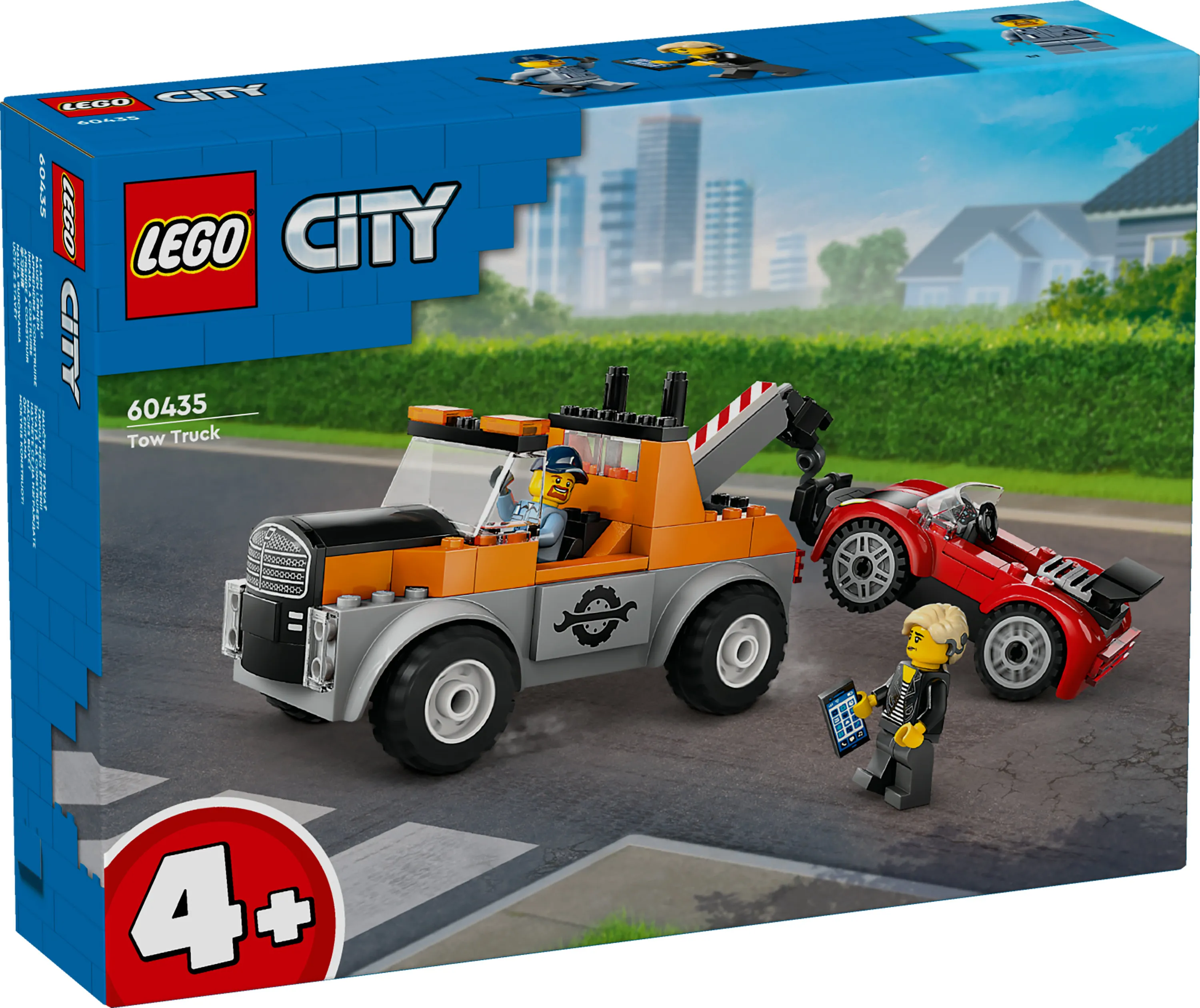 LEGO City Tow Truck and Sports Car Repair Shop 60435