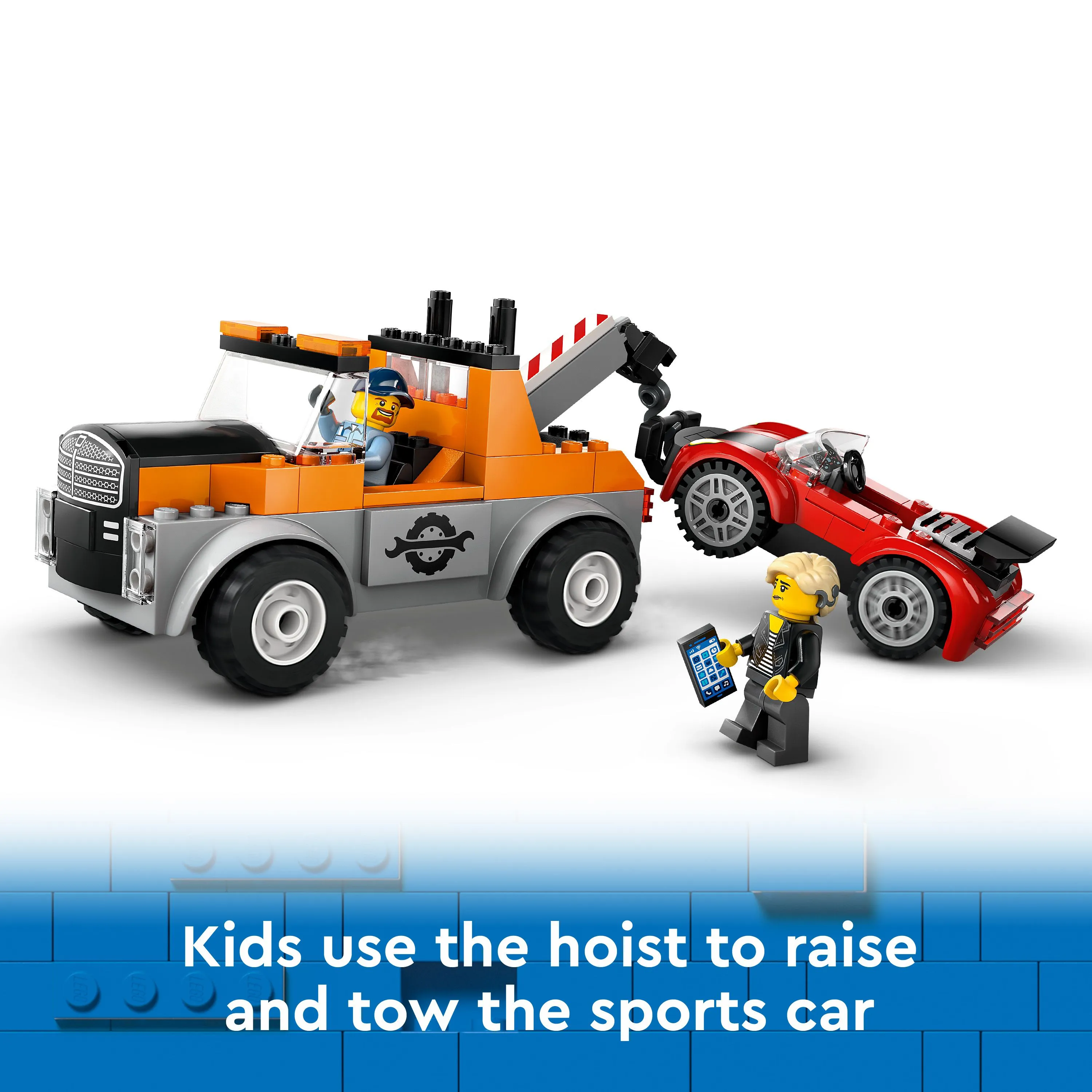LEGO City Tow Truck and Sports Car Repair Shop 60435