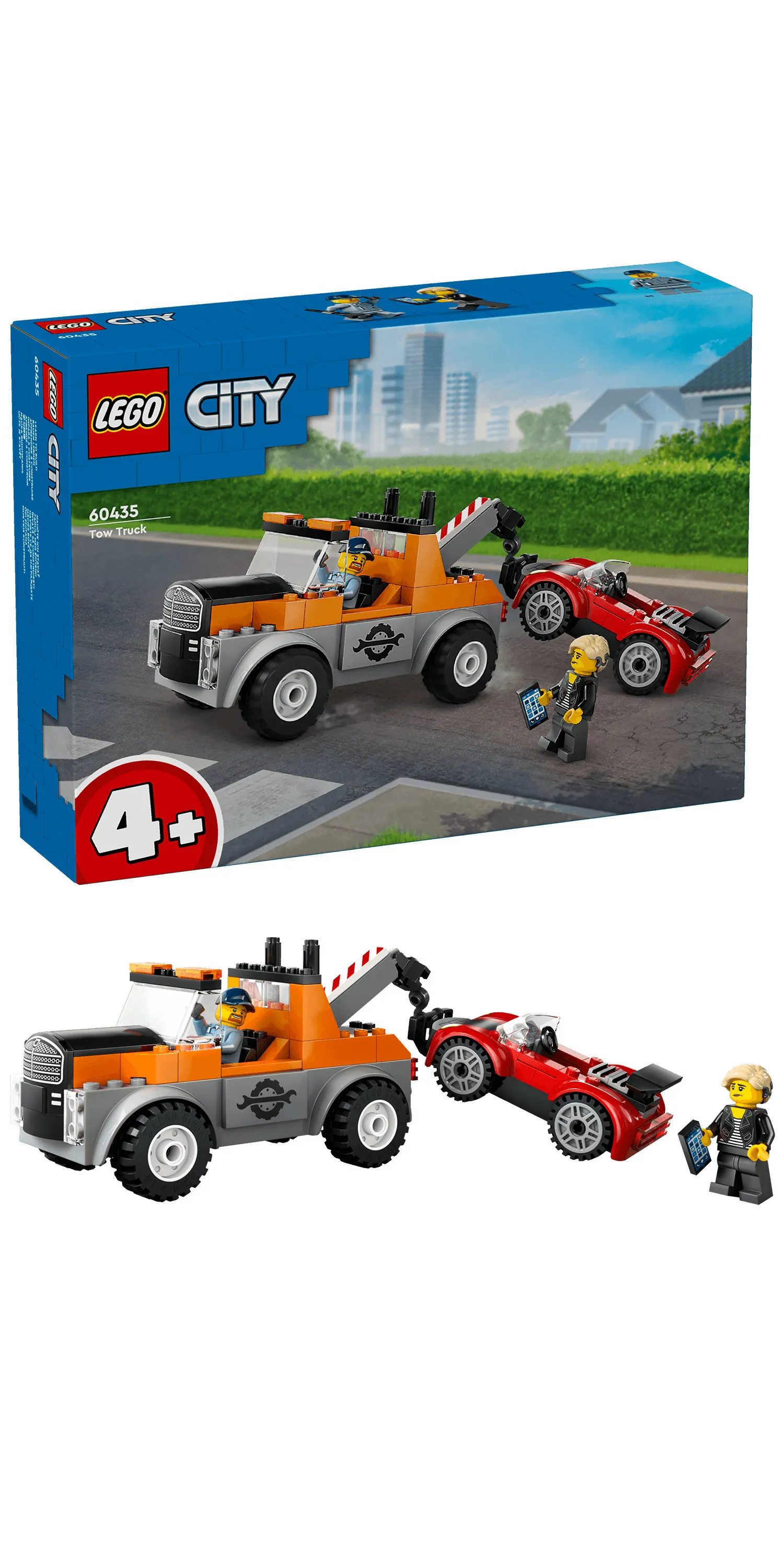 LEGO City Tow Truck and Sports Car Repair Shop 60435