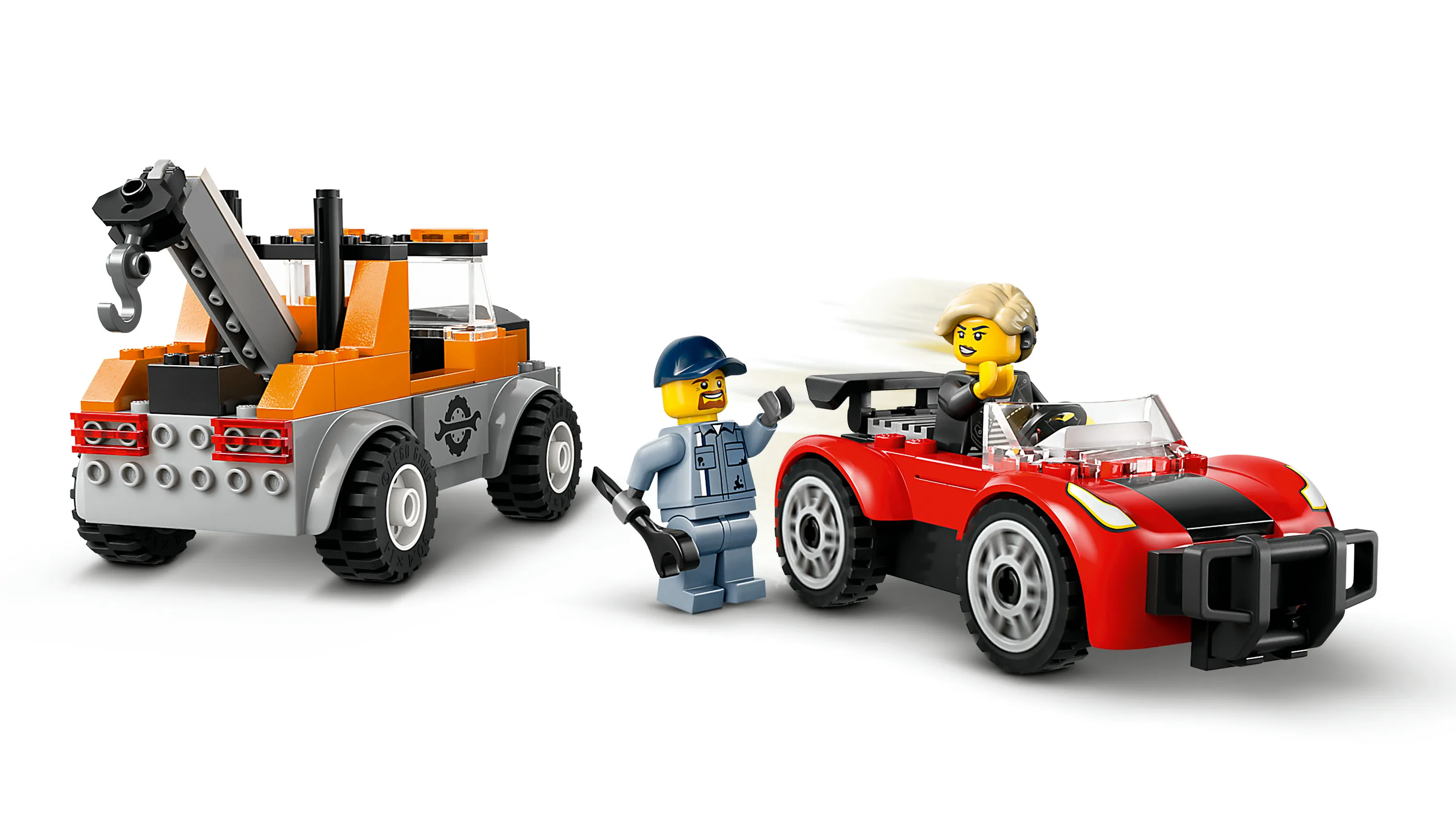 LEGO City Tow Truck and Sports Car Repair Shop 60435
