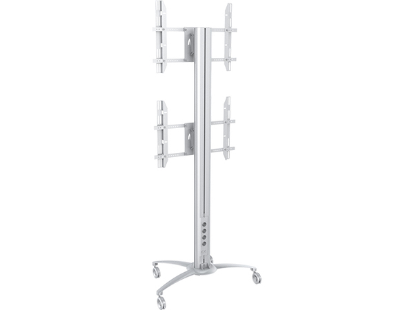 Multibrackets M Public Display Stand 210 Single - Teline tuotteelle LCD-n&auml;ytt&ouml; - alumiini - hopea -n&auml;yt&ouml;n koko: 40"-63" -kiinnitysliit&auml;nt&auml;: up to 800 x 500 mm -