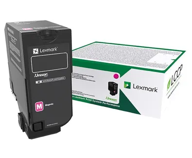 Lexmark 75B20M0 Standard -laservärikasetti, magenta