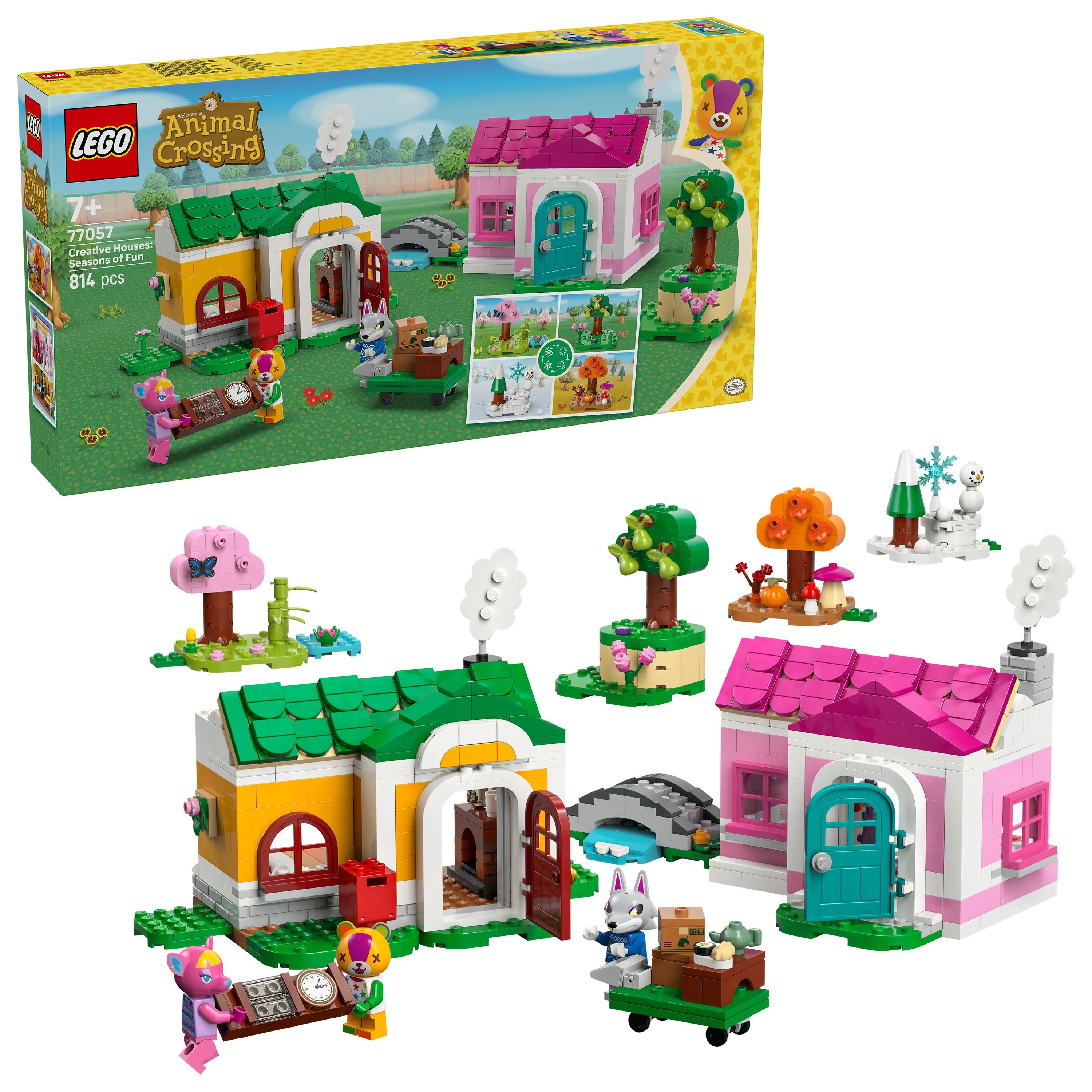 LEGO Animal Crossing Luovat talot: Hauskat vuodenajat 77057