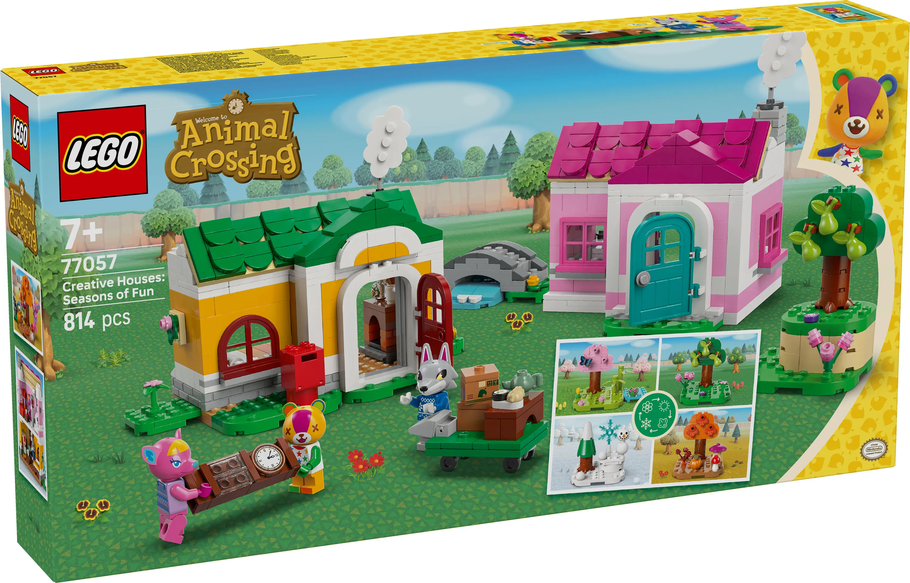 LEGO Animal Crossing Luovat talot: Hauskat vuodenajat 77057