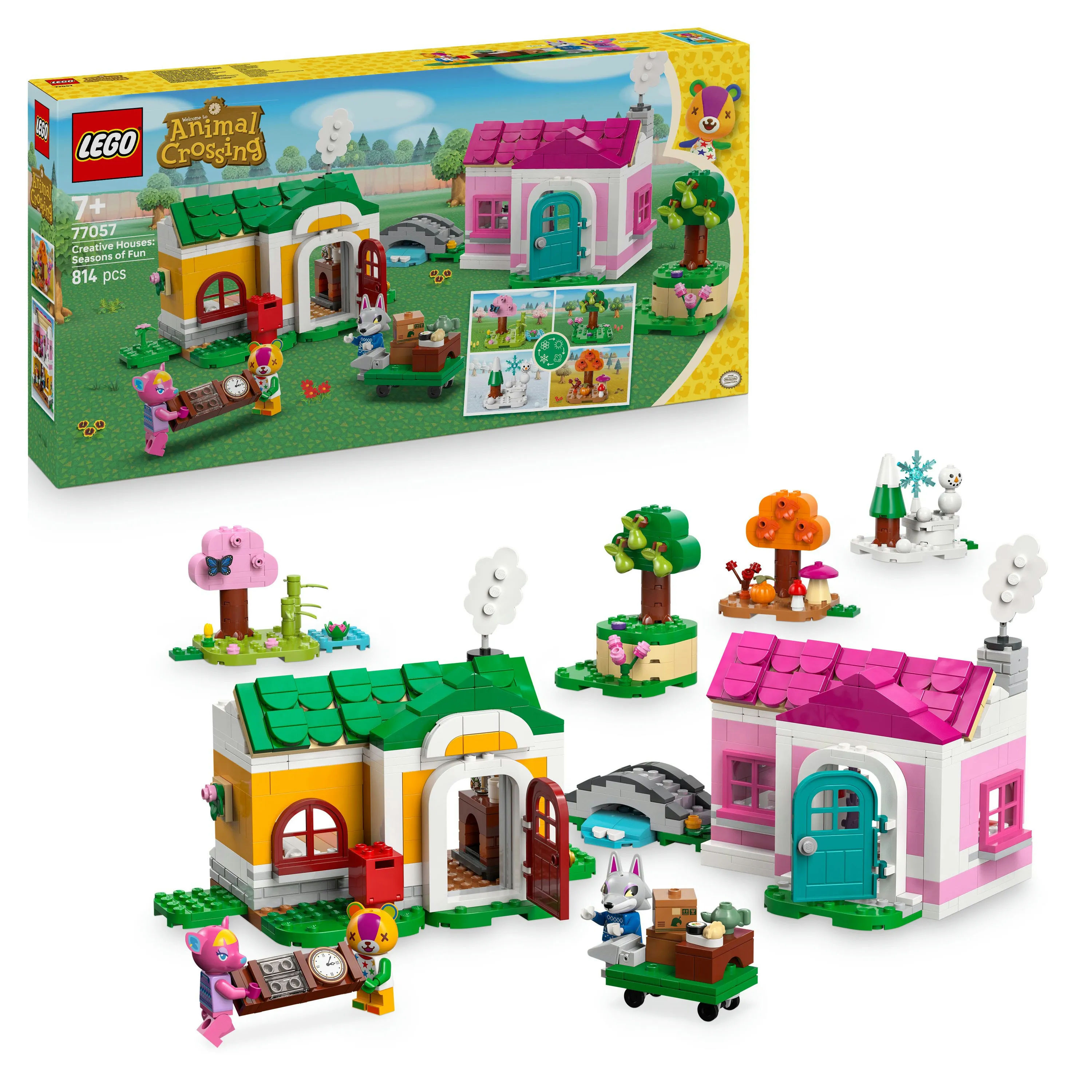 LEGO Animal Crossing Luovat talot: Hauskat vuodenajat 77057