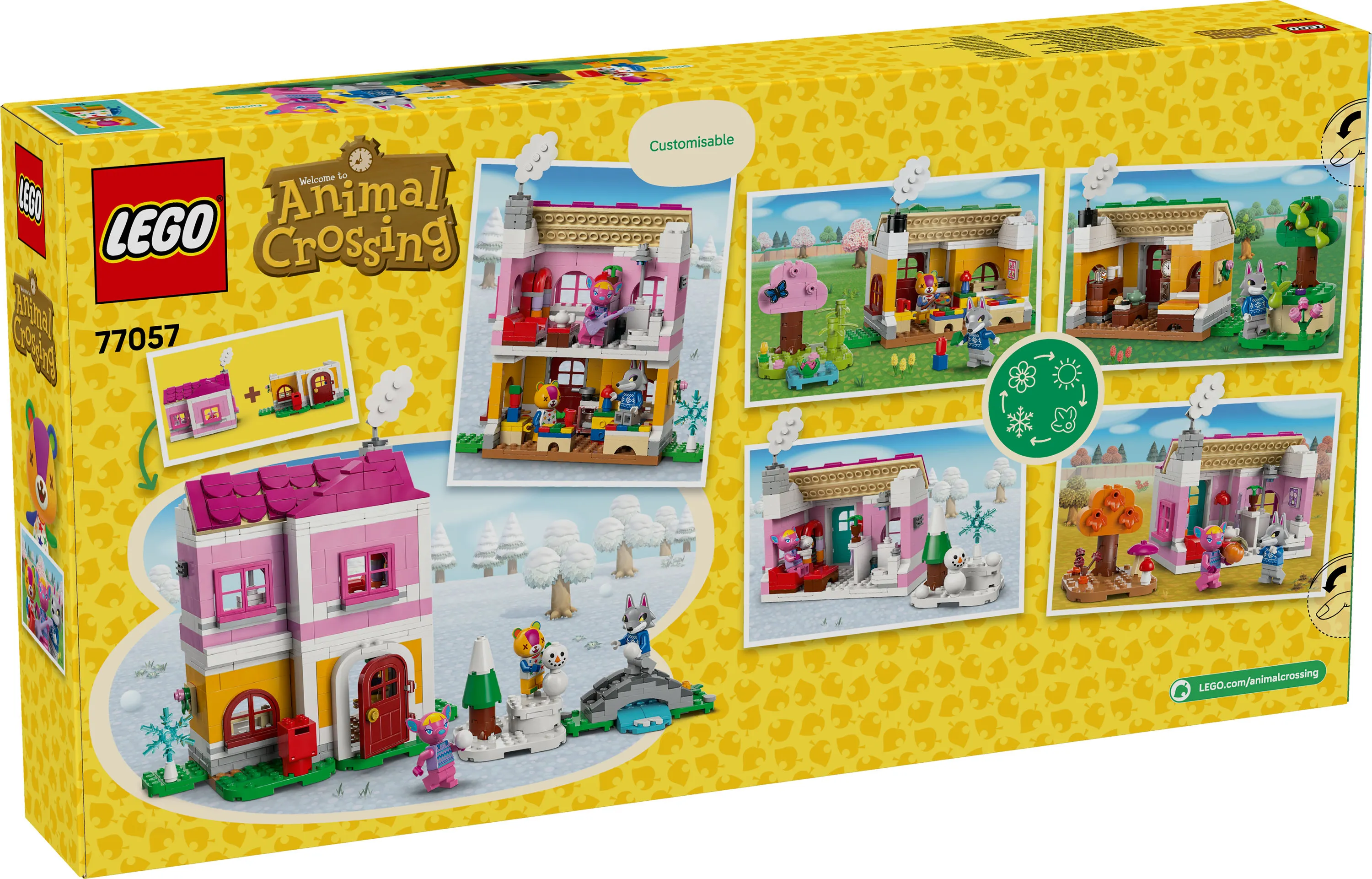 LEGO Animal Crossing Luovat talot: Hauskat vuodenajat 77057