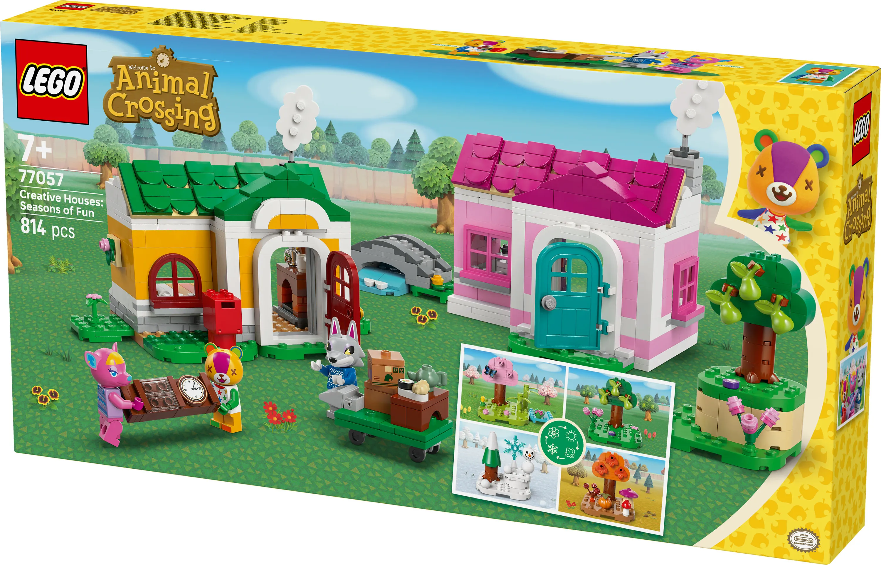 LEGO Animal Crossing Luovat talot: Hauskat vuodenajat 77057