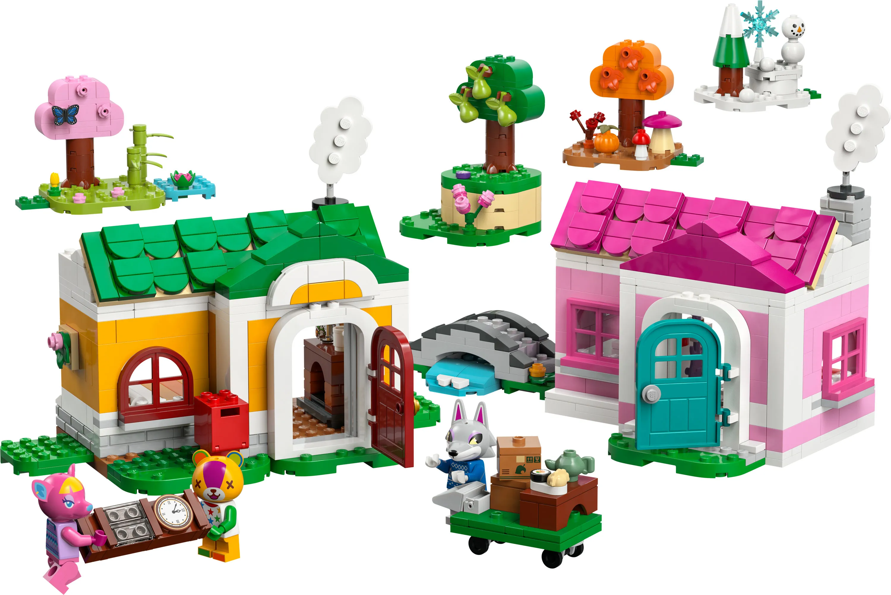 LEGO Animal Crossing Luovat talot: Hauskat vuodenajat 77057