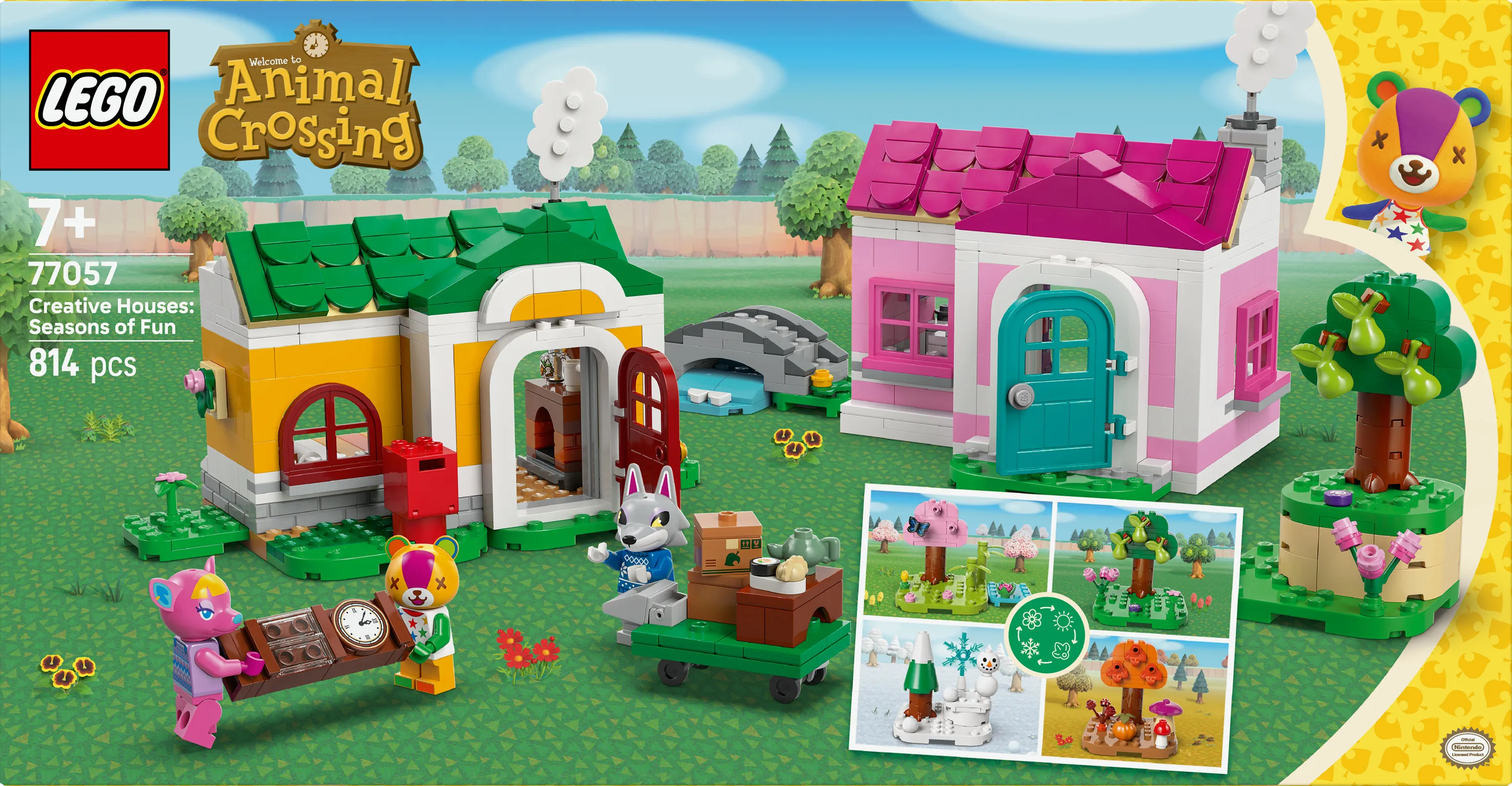 LEGO Animal Crossing Luovat talot: Hauskat vuodenajat 77057