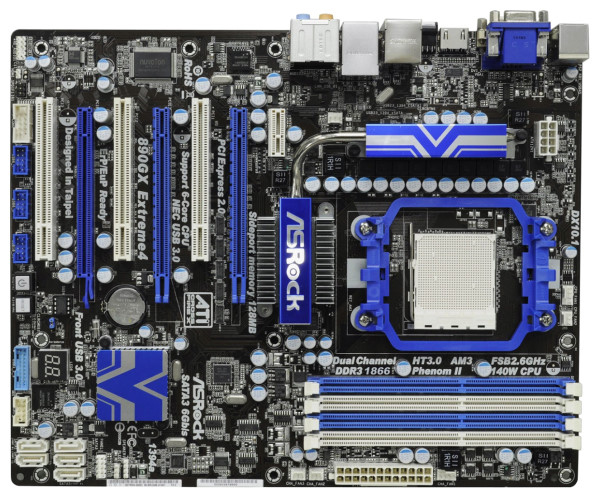 ASRock 890GX Extreme4 ATX-emolevy