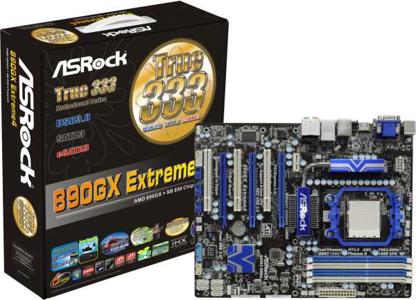 ASRock 890GX Extreme4 ATX-emolevy