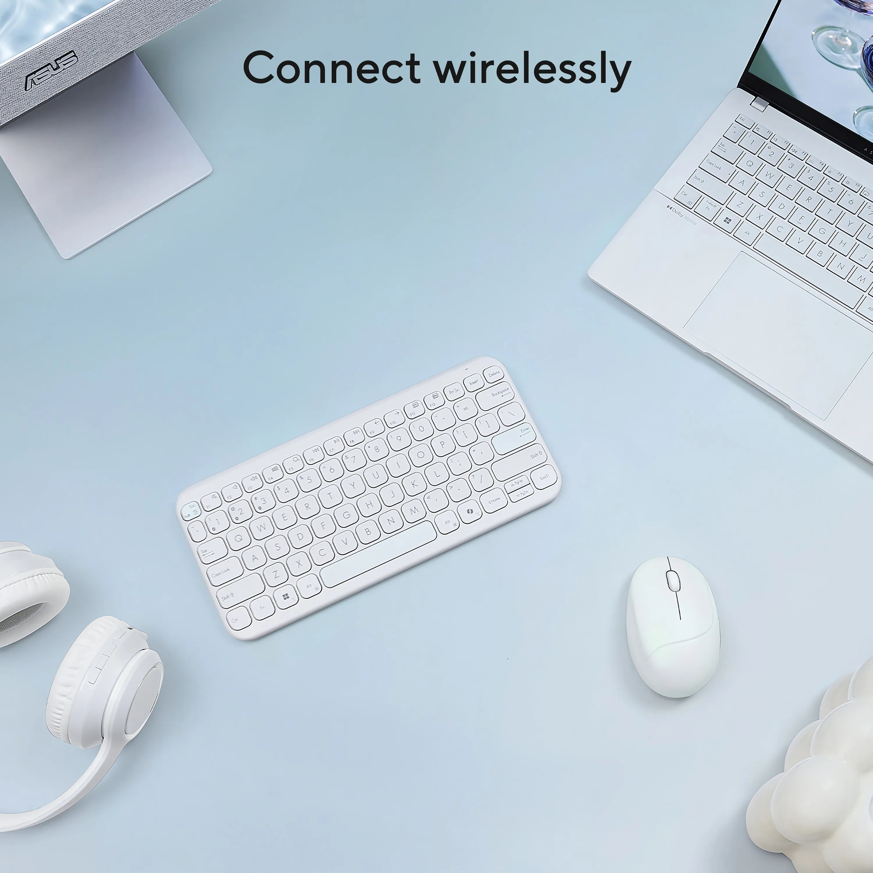 ASUS Fragrance Mouse MD101 Wireless Mouse, White