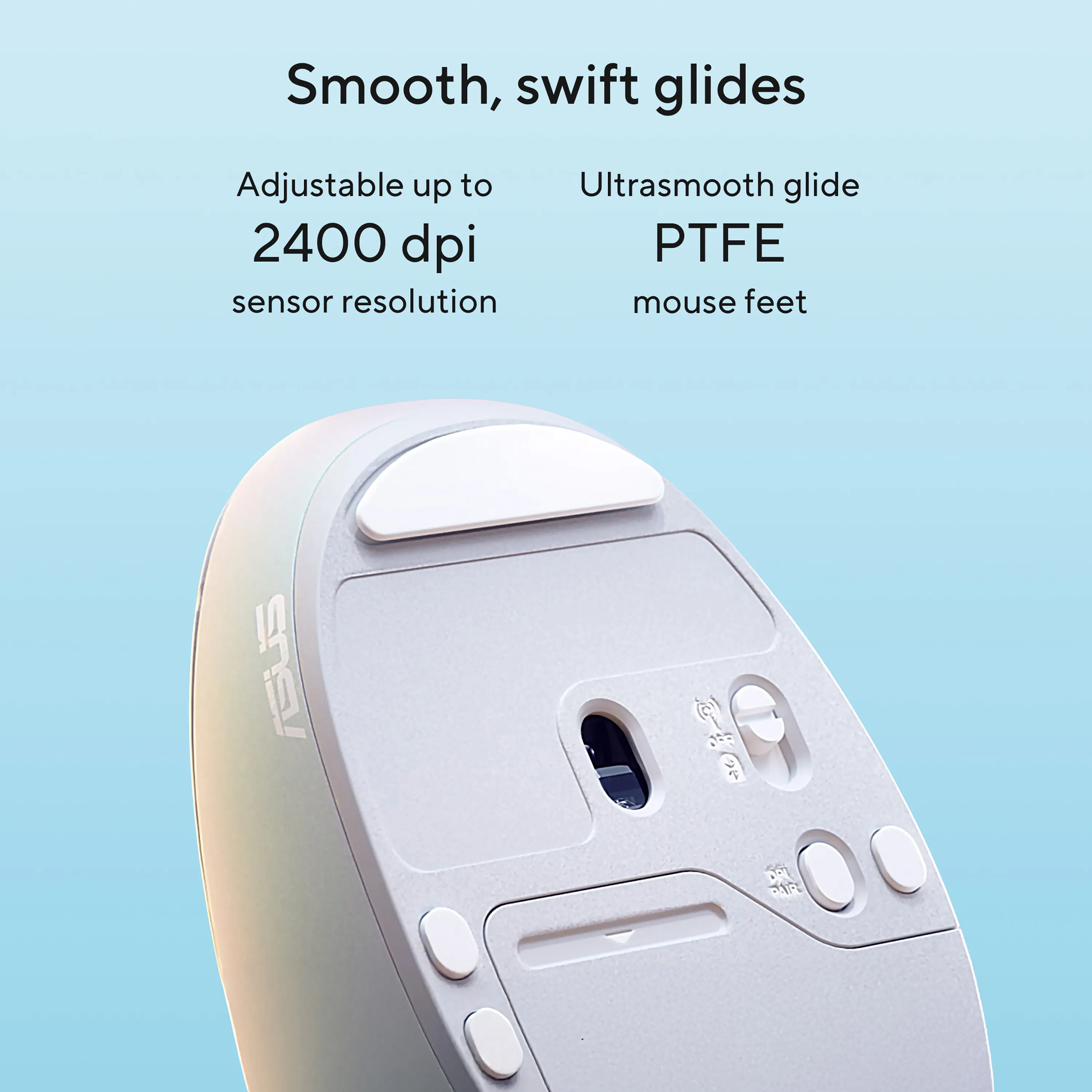 ASUS Fragrance Mouse MD101 Wireless Mouse, White