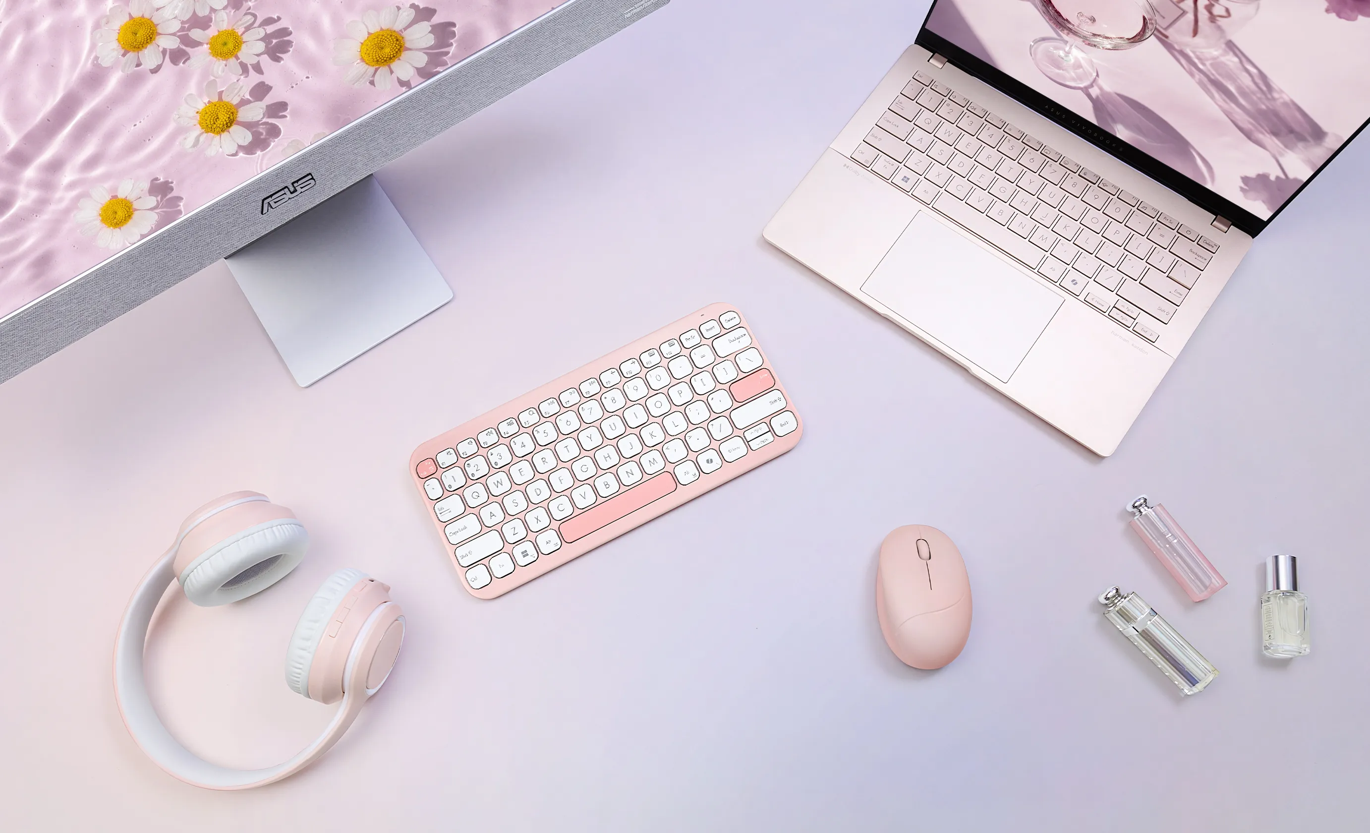 ASUS Fragrance Mouse MD101 Wireless Mouse, White