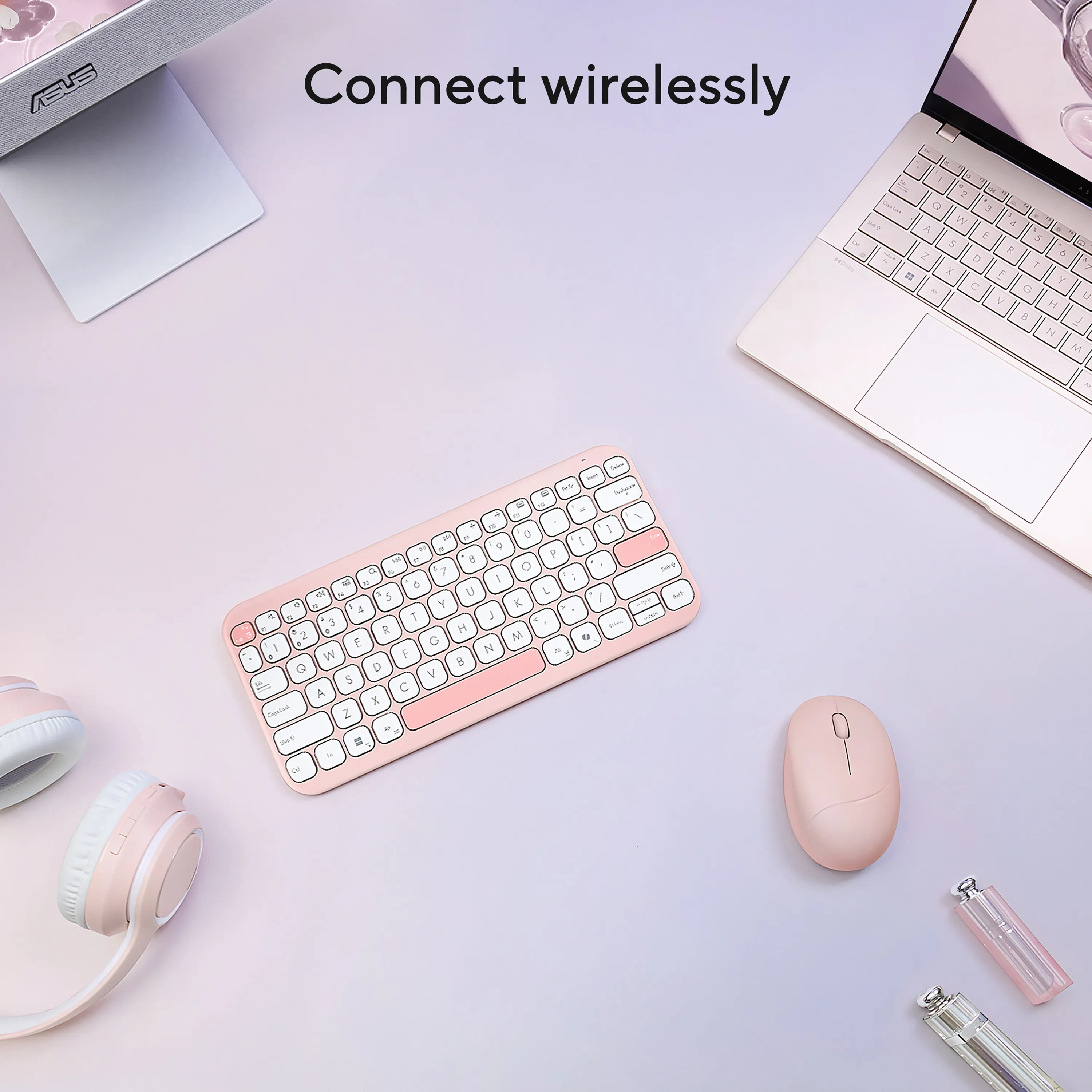 ASUS Fragrance Mouse MD101 tr&aring;dl&ouml;s mus, rosa