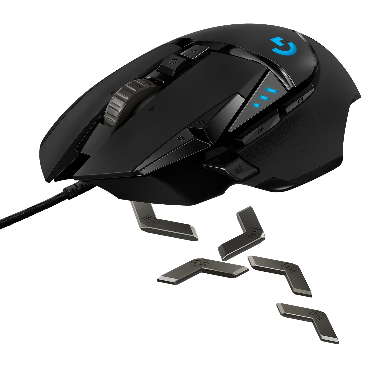 Logitech G502 HERO - gaming mouse, black