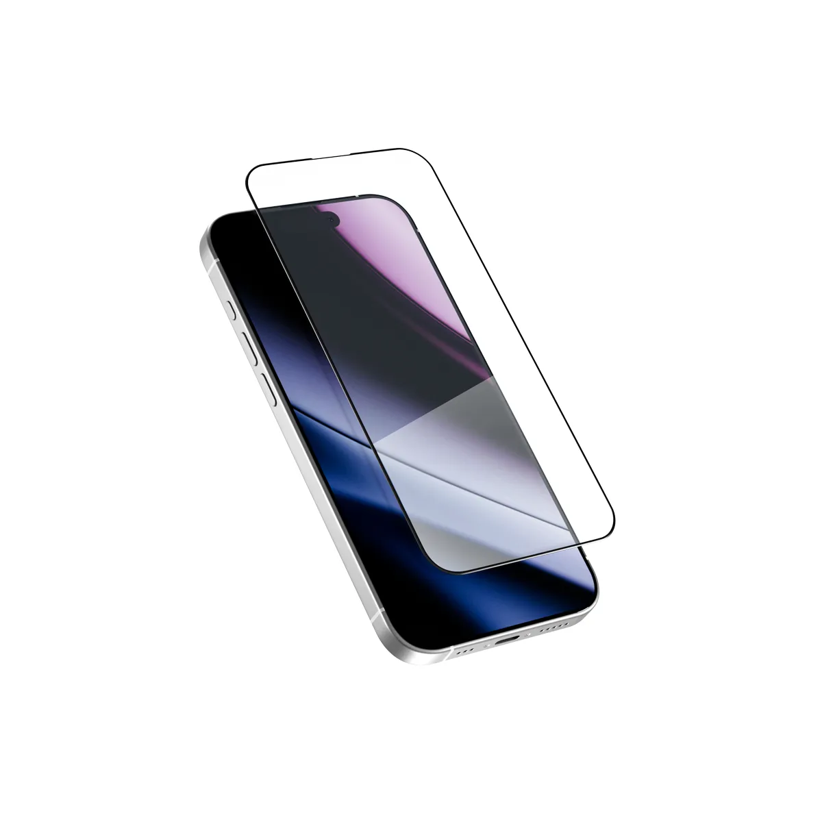 Epico AntiReflective Glass 3D Ultra-wide Fit with One-step Dust-free Applicator Impact and Scratch Resistant iPhone 17 Pro