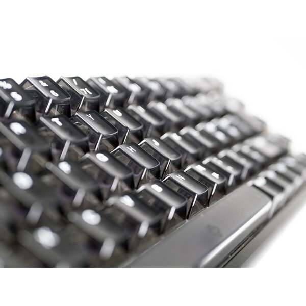 Arbiter Polar 65 HE mekaniskt speltangentbord, Fuji Dual-Rail Magnetic, svart