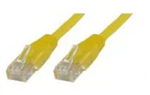 MicroConnect Cat5e U/UTP RJ45 15m Network Cable, Yellow