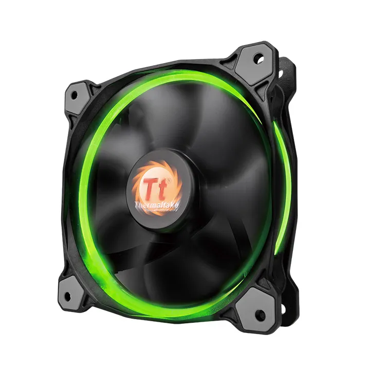 Thermaltake Riing 12 LED RGB high performance, 120mm -kotelotuuletin, musta