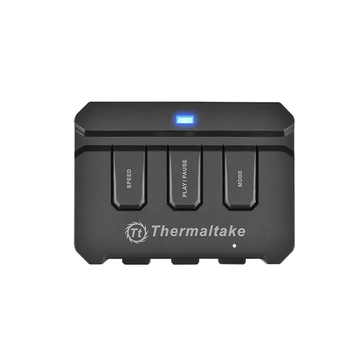 Thermaltake Riing 12 LED RGB high performance, 120mm -kotelotuuletin, musta