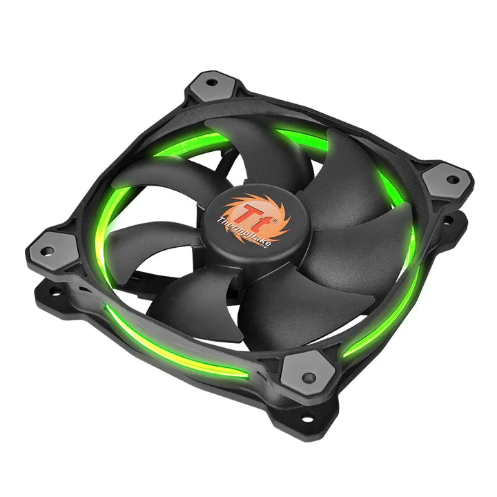 Thermaltake Riing 12 LED RGB high performance, 120mm -kotelotuuletin, musta
