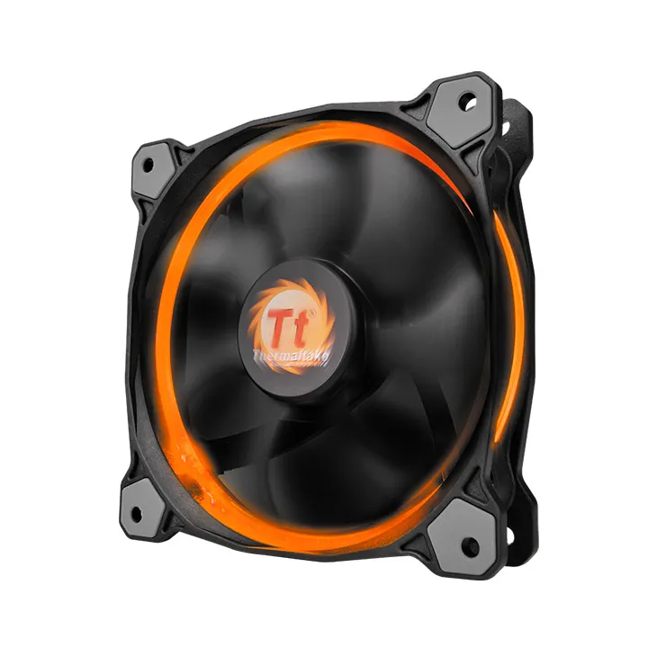 Thermaltake Riing 12 LED RGB high performance, 120mm -kotelotuuletin, musta