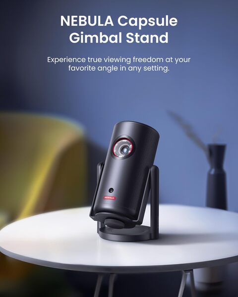 ANKER Nebula Capsule gimbalstativ, svart