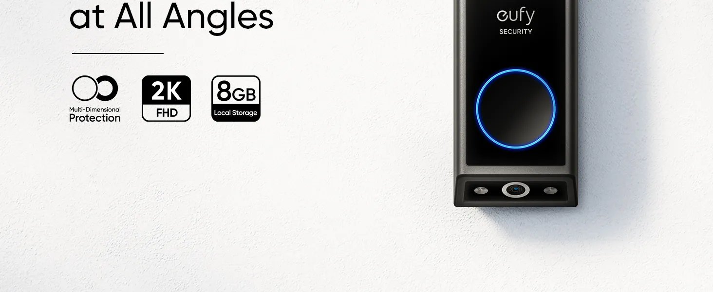 Anker Eufy E340 Video Doorbell Kit -video-ovikello