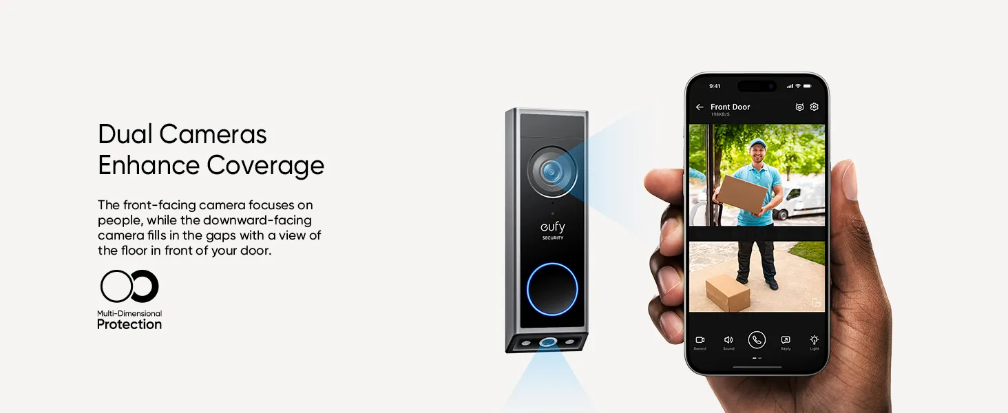 Anker Eufy E340 Video Doorbell Kit -video-ovikello