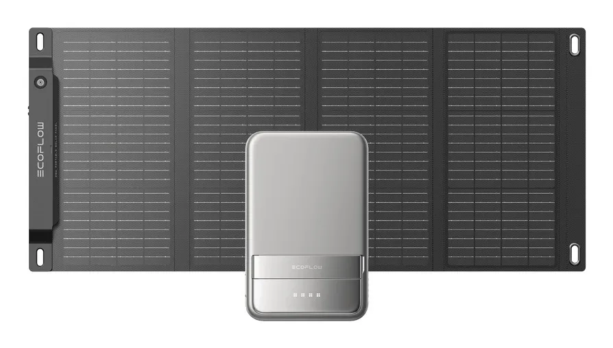 EcoFlow 28 W b&auml;rbar solpanel
