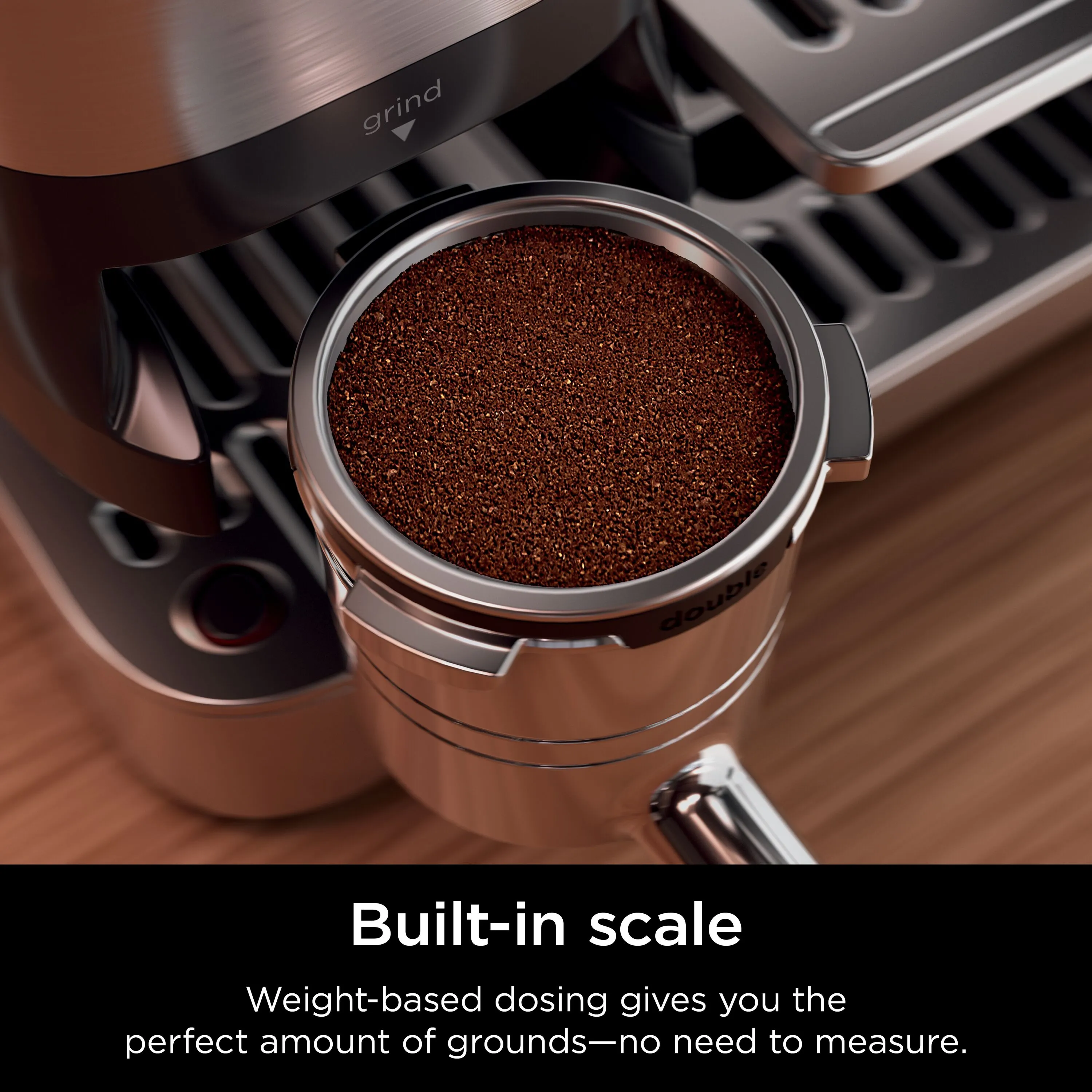 Ninja Luxe Caf Pro - espressomaskin, Svart, Rostfritt st&aring;l
