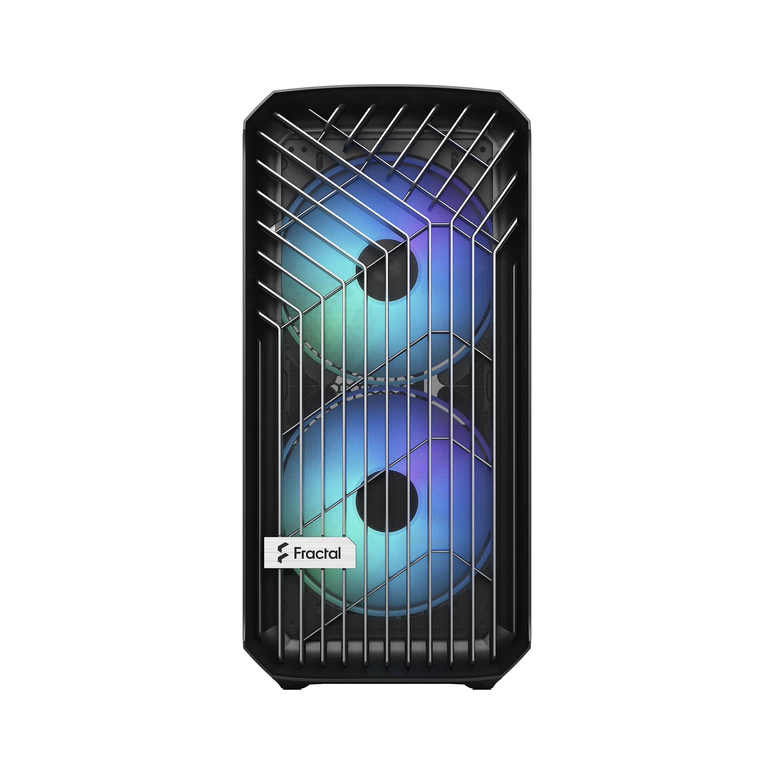 Fractal Design Torrent Compact RGB - Mini Tower chassi med f&ouml;nster, Black / Light Tint