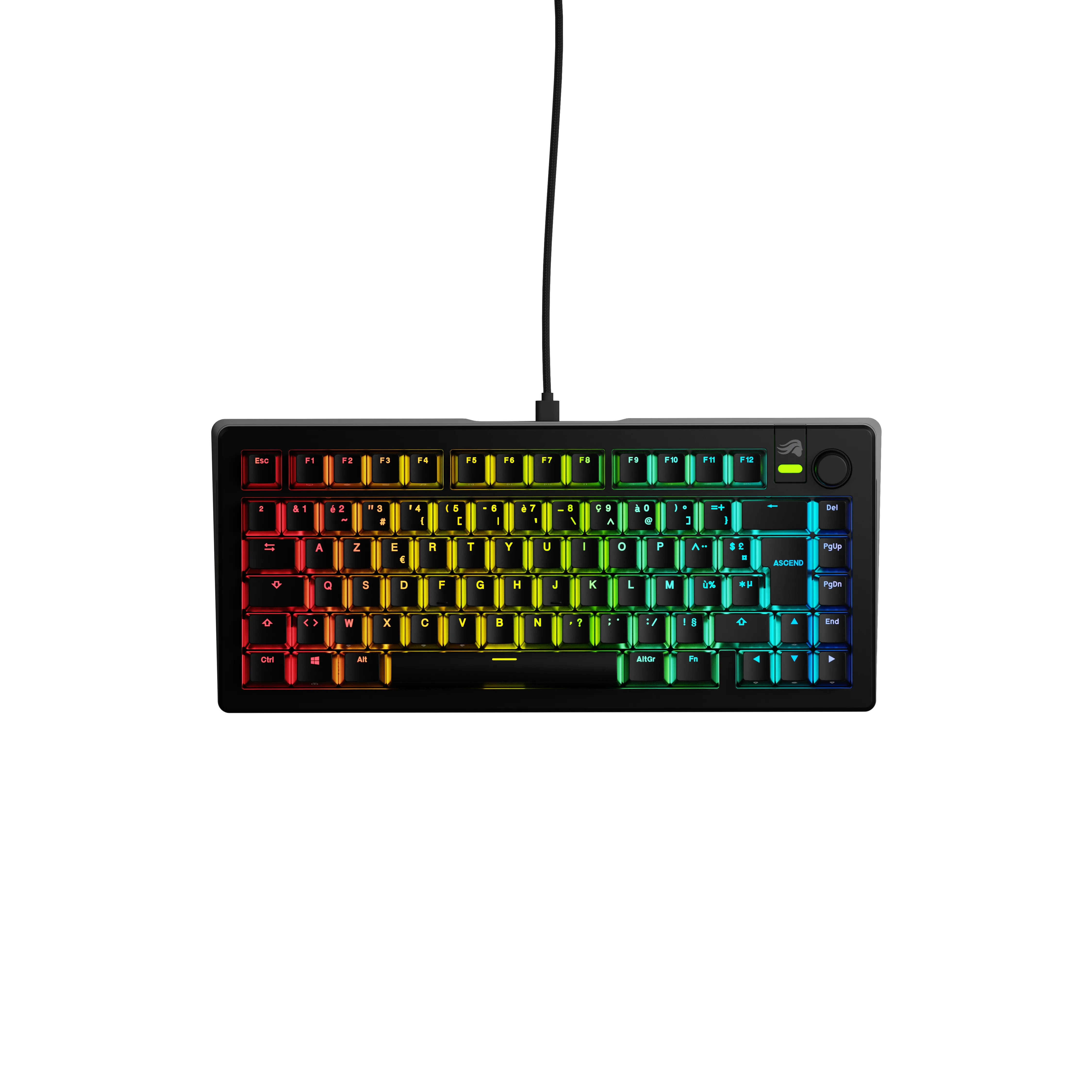 Glorious GMMK 3 75% Pre-Built, Fox Linear - gaming keyboard
