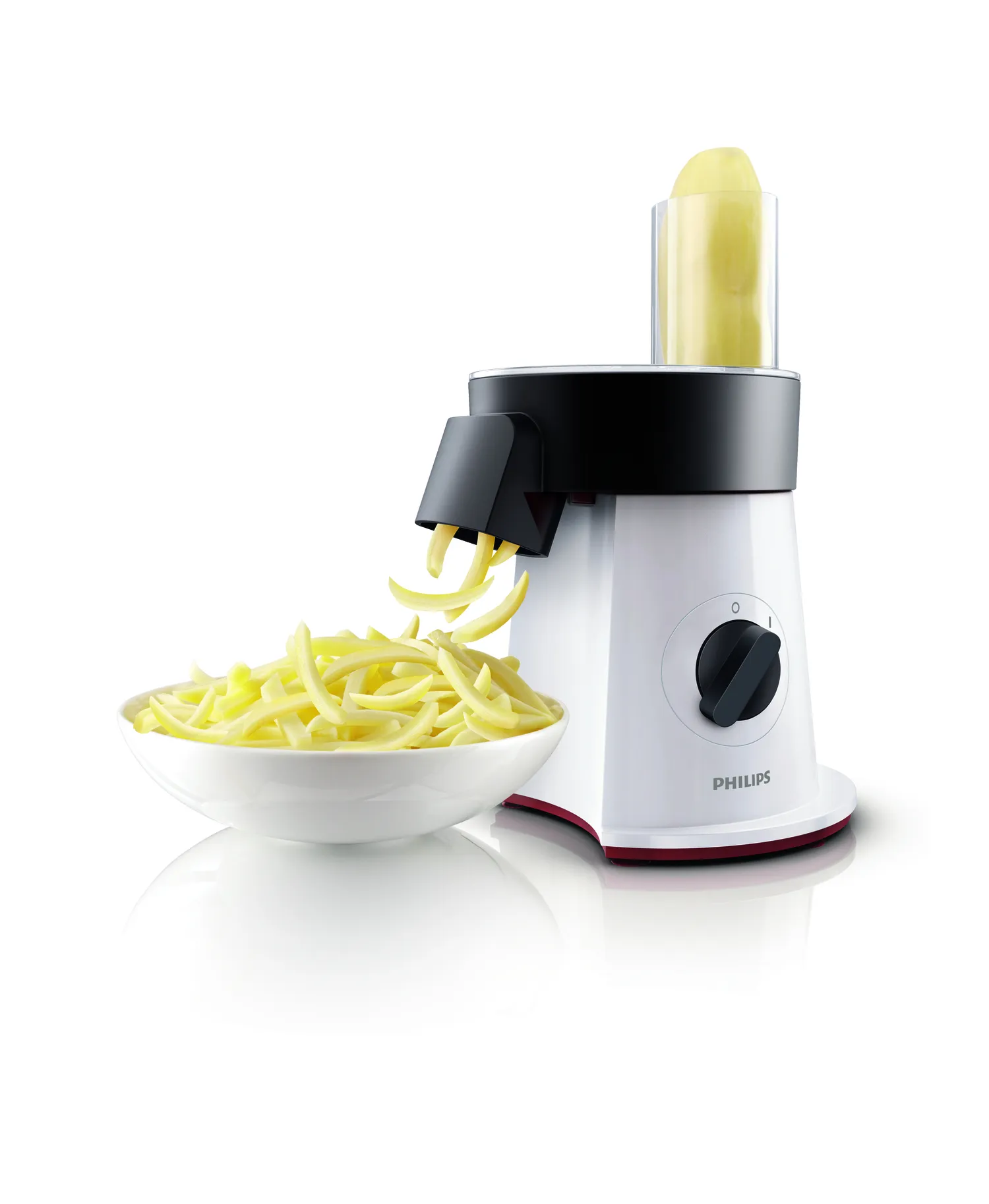 Philips Viva Collection SaladMaker HR1388 K&oslash;kkenmaskine Stjernehvid/sort/r&oslash;d