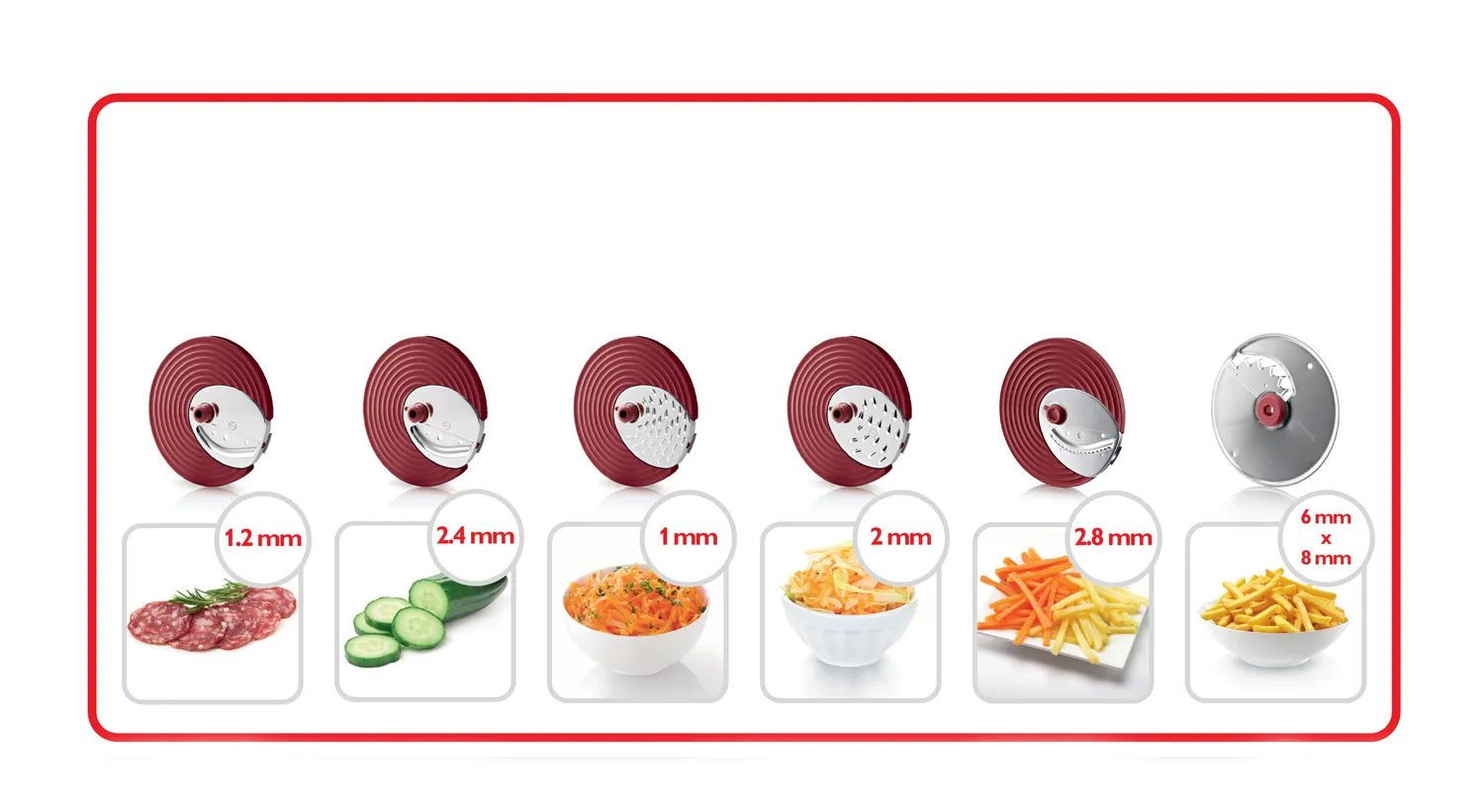 Philips Viva Collection SaladMaker HR1388 K&oslash;kkenmaskine Stjernehvid/sort/r&oslash;d