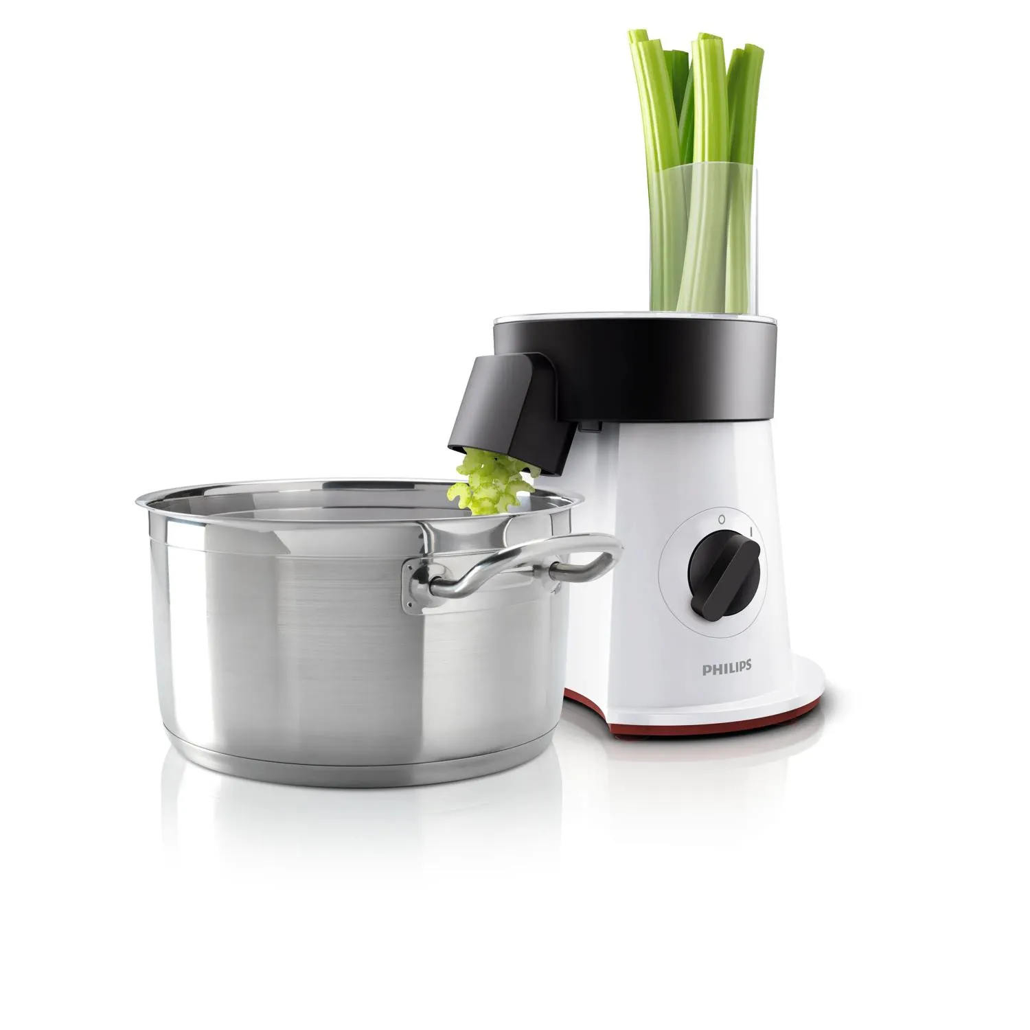 Philips Viva Collection SaladMaker HR1388 K&oslash;kkenmaskine Stjernehvid/sort/r&oslash;d